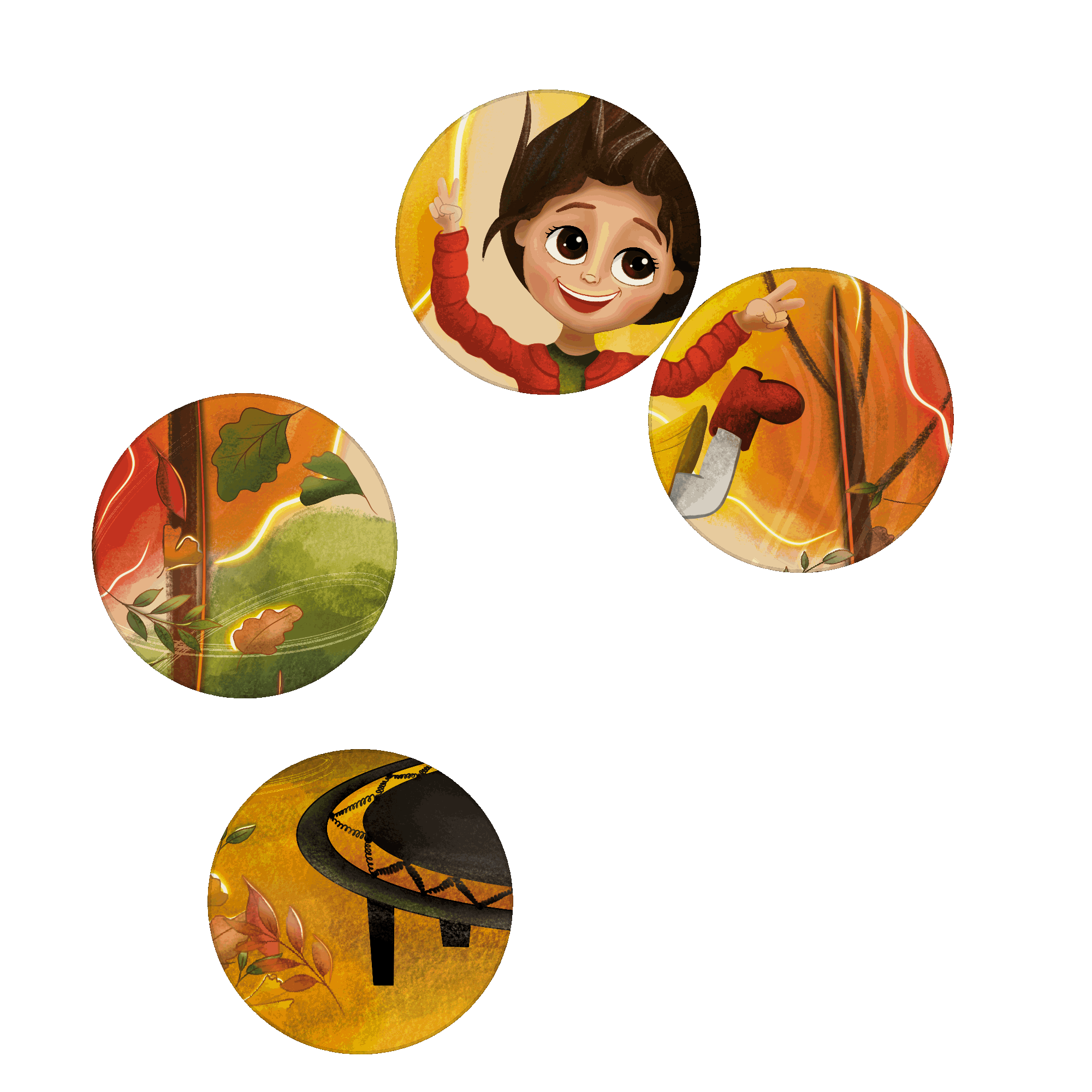 Осенняя 🍂 — Изображение №5 — Иллюстрация на Dprofile