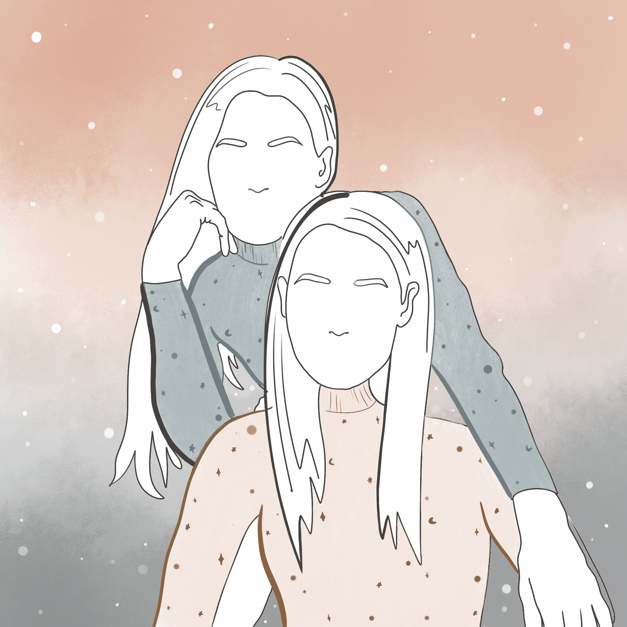 Иллюстрации. Twins. — Изображение №2 — Иллюстрация на Dprofile