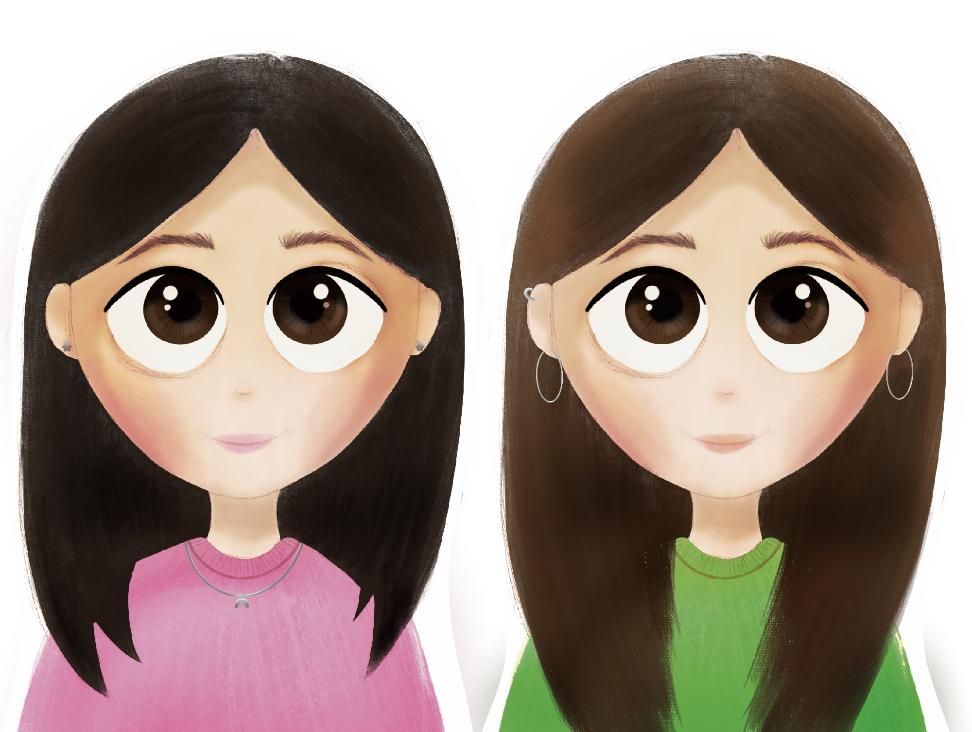 Иллюстрации. Twins. — Изображение №4 — Иллюстрация на Dprofile
