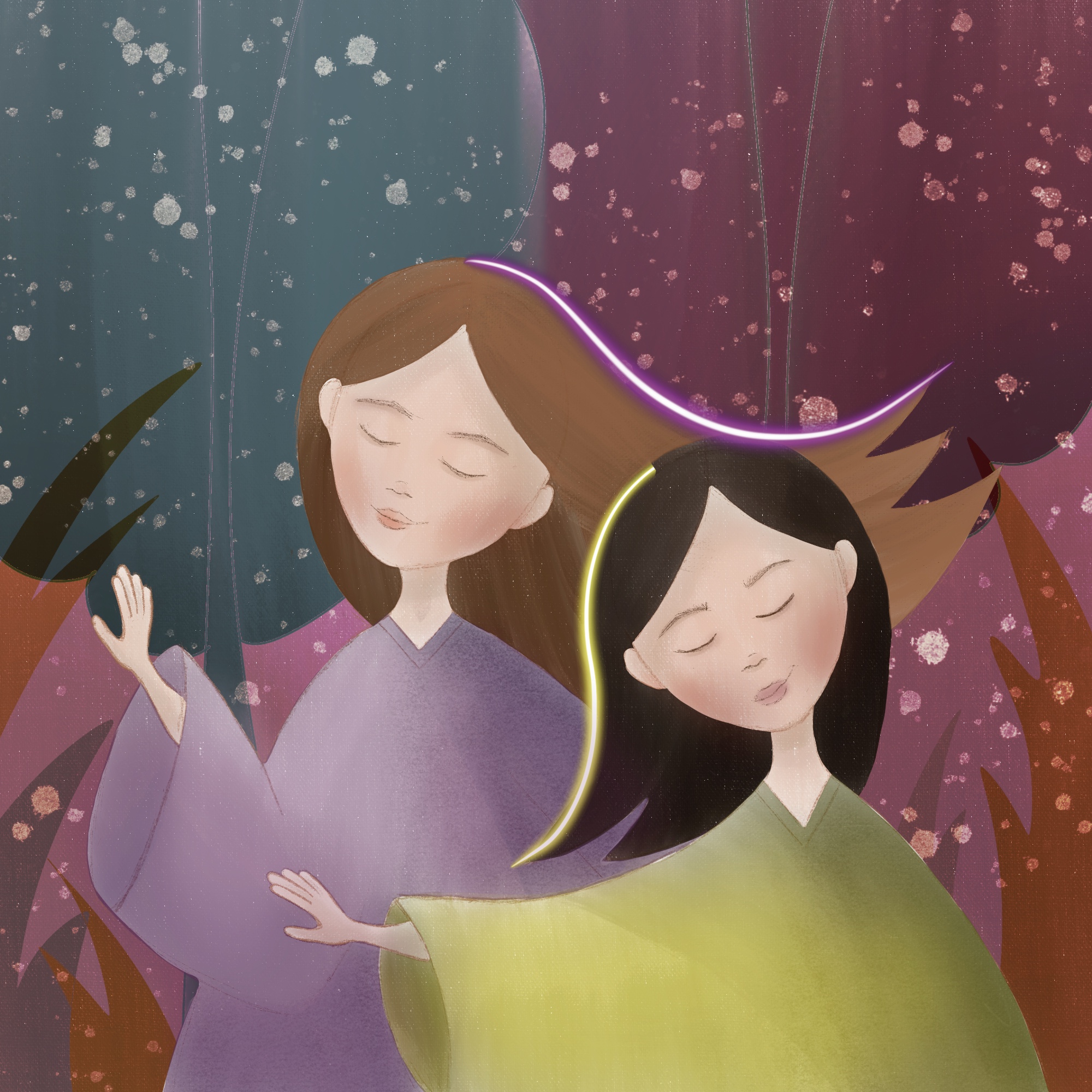 Иллюстрации. Twins. — Изображение №3 — Иллюстрация на Dprofile