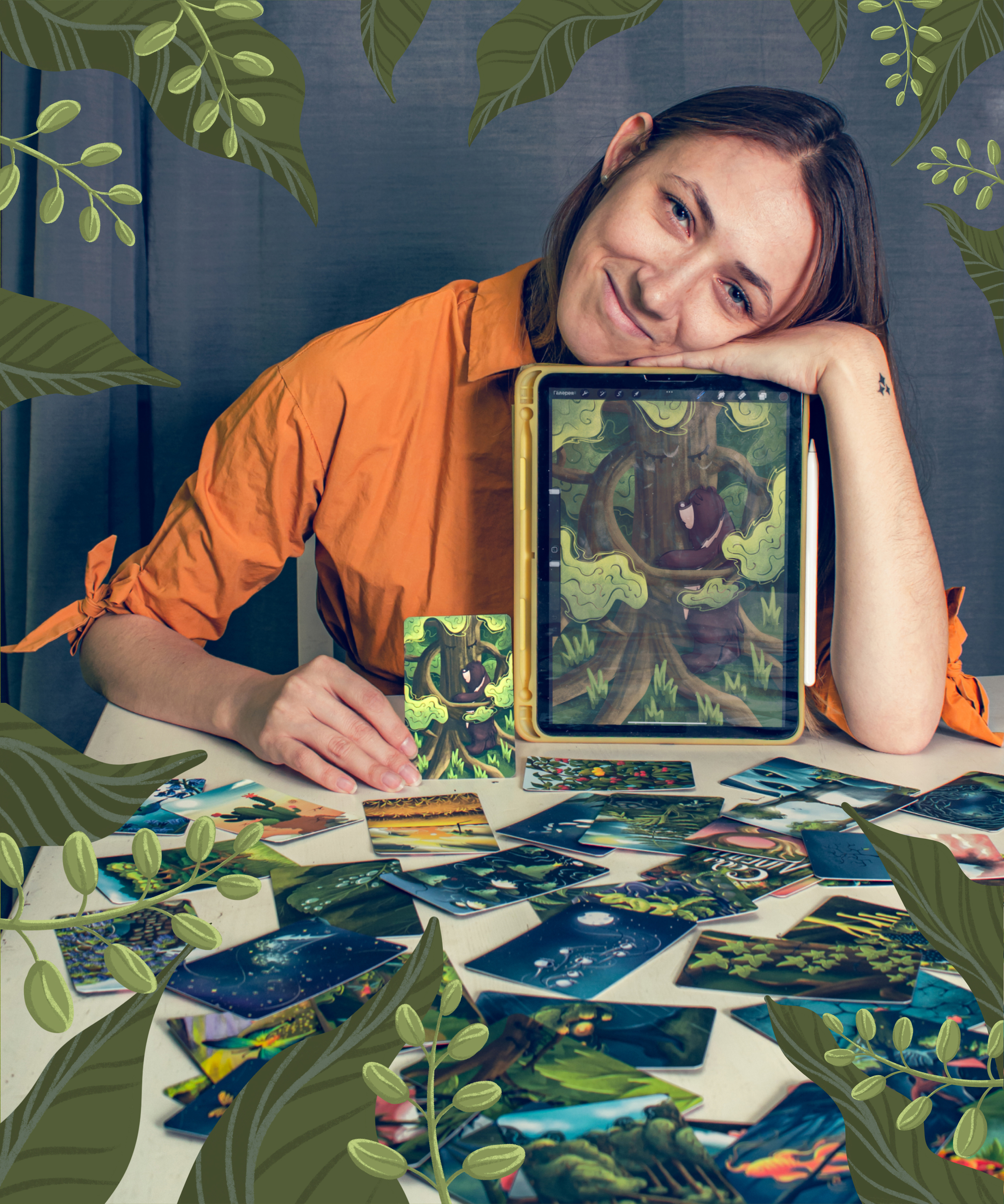 Метафорические карты "Сады любви" — Изображение №18 — Брендинг, Иллюстрация, Графика на Dprofile