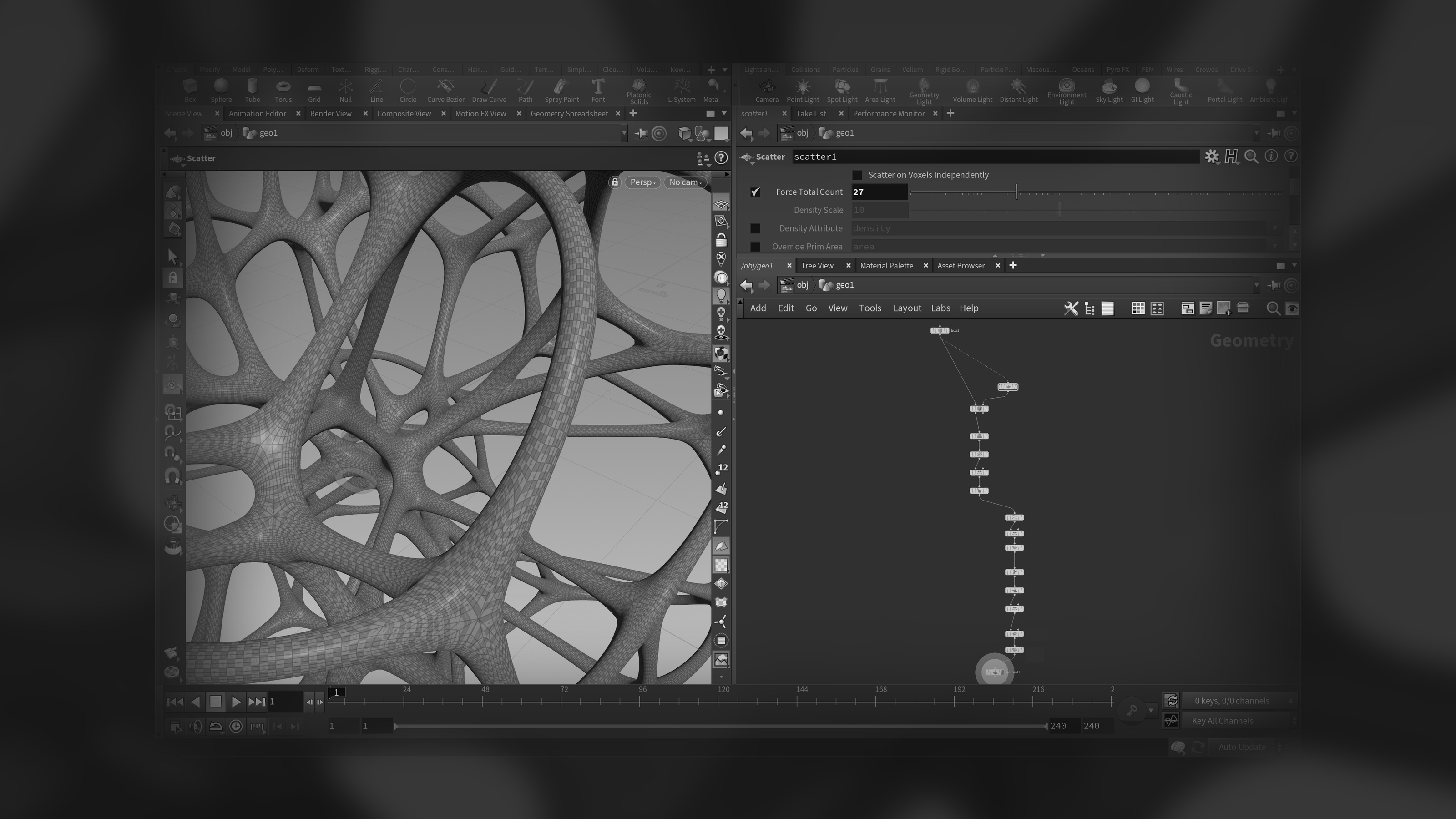 Сцифоморфный торшер — Изображение №6 — 3D на Dprofile