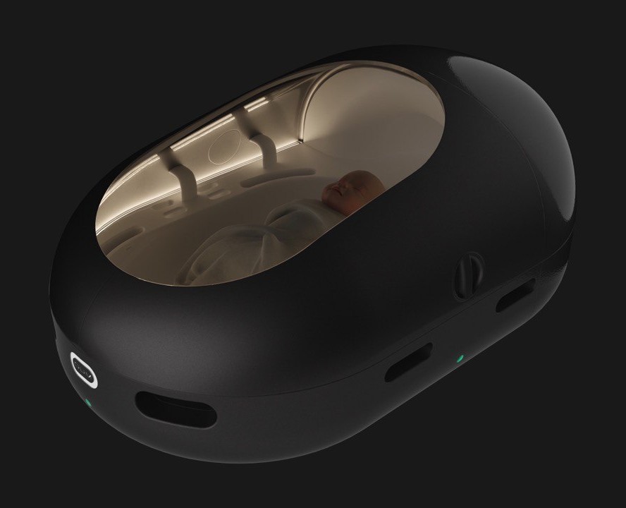 Концепт сберегательной капсулы для новорожденных — Графика, 3D на Dprofile