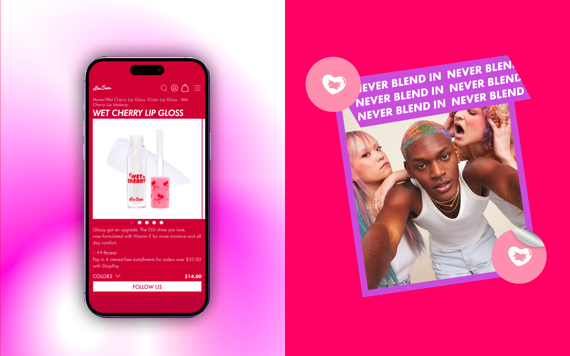 Lime Crime | E-commerce — Изображение №4 — Интерфейсы на Dprofile