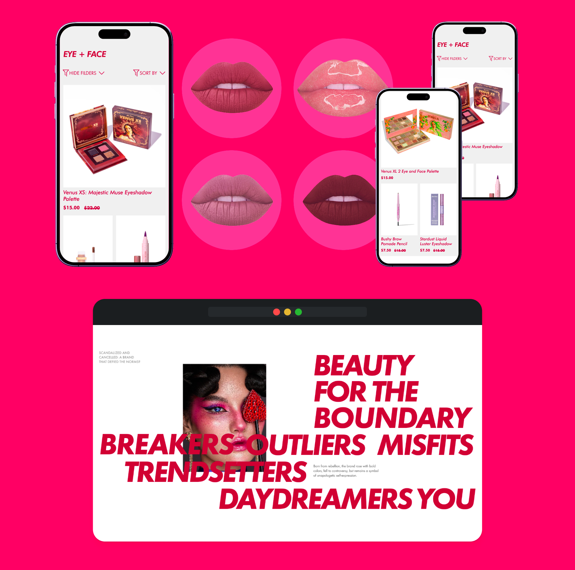 Lime Crime | E-commerce — Изображение №8 — Интерфейсы на Dprofile