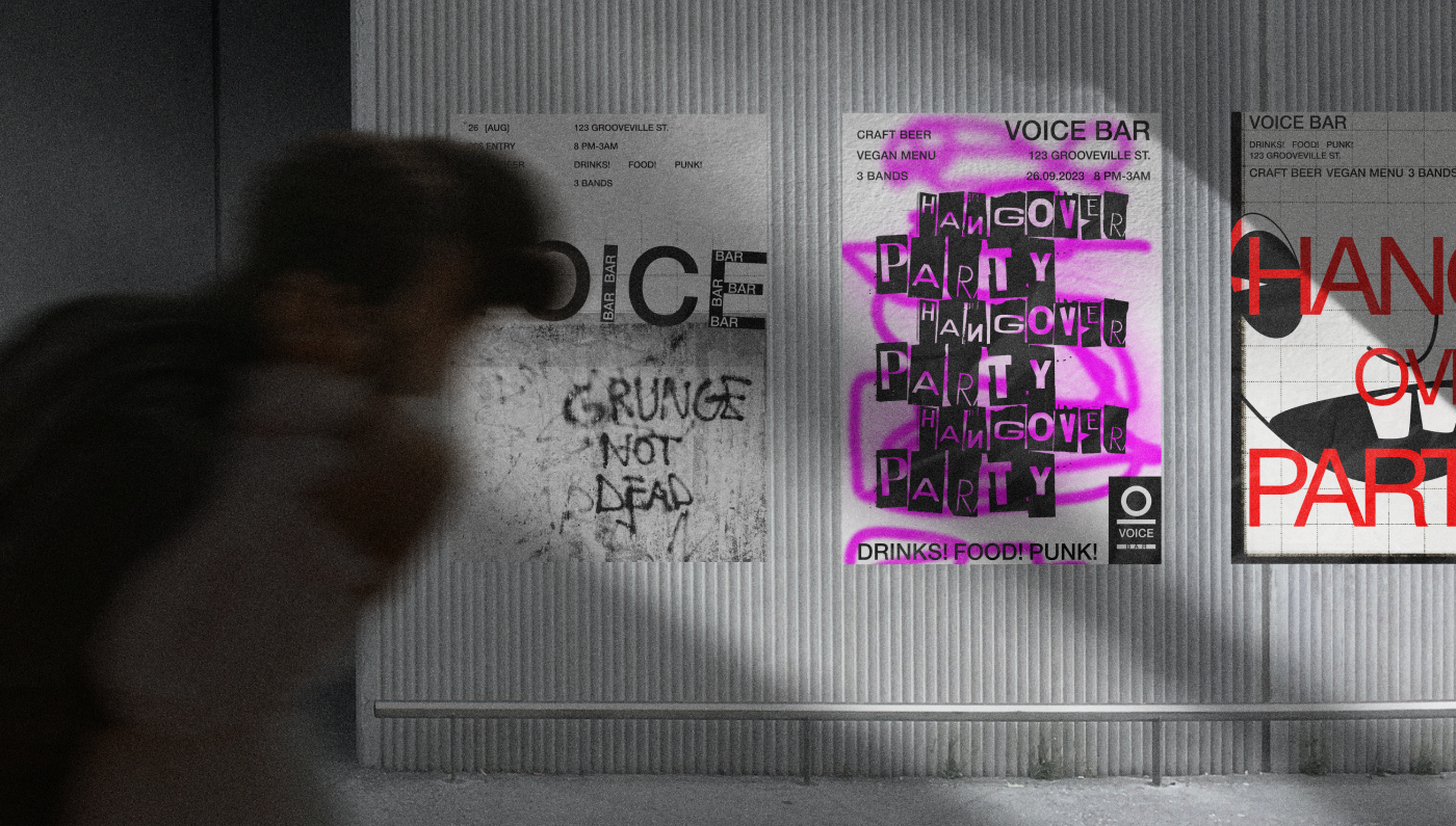 Poster Collection | Punk bar — Изображение №5 — Графика, Маркетинг на Dprofile