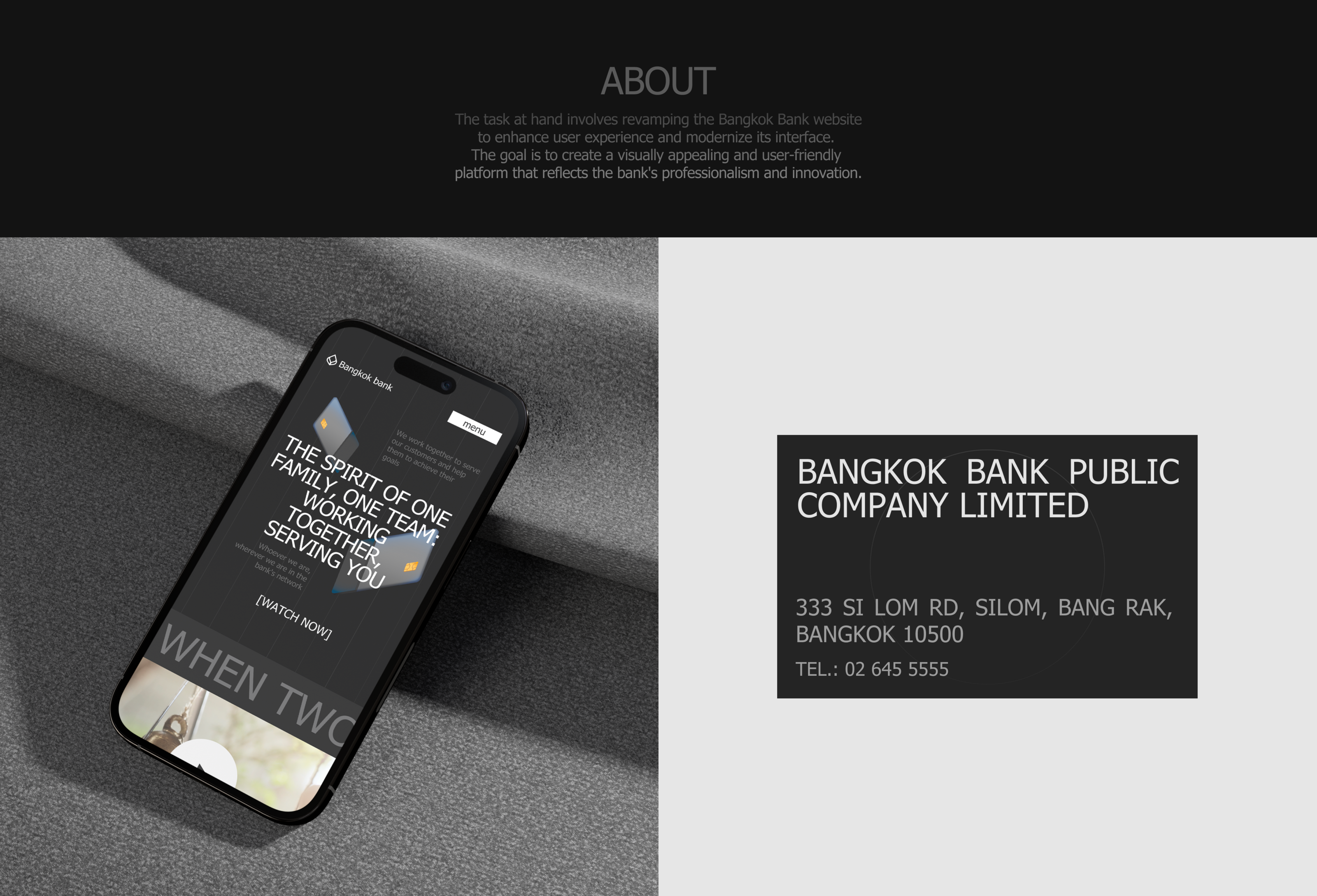 Bangkok Bank | Corporate Website Redesign — Изображение №2 — Интерфейсы на Dprofile