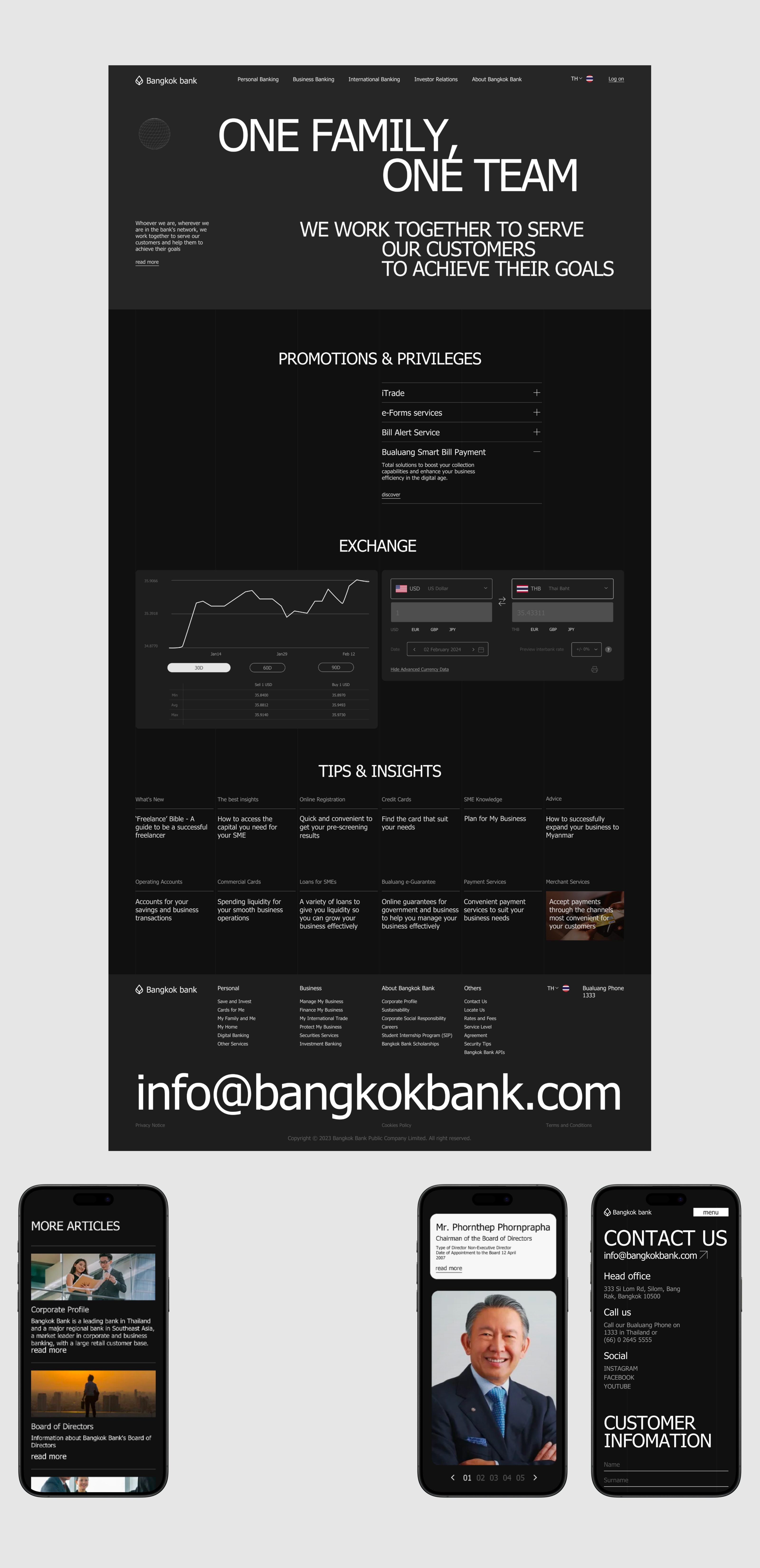 Bangkok Bank | Corporate Website Redesign — Изображение №5 — Интерфейсы на Dprofile