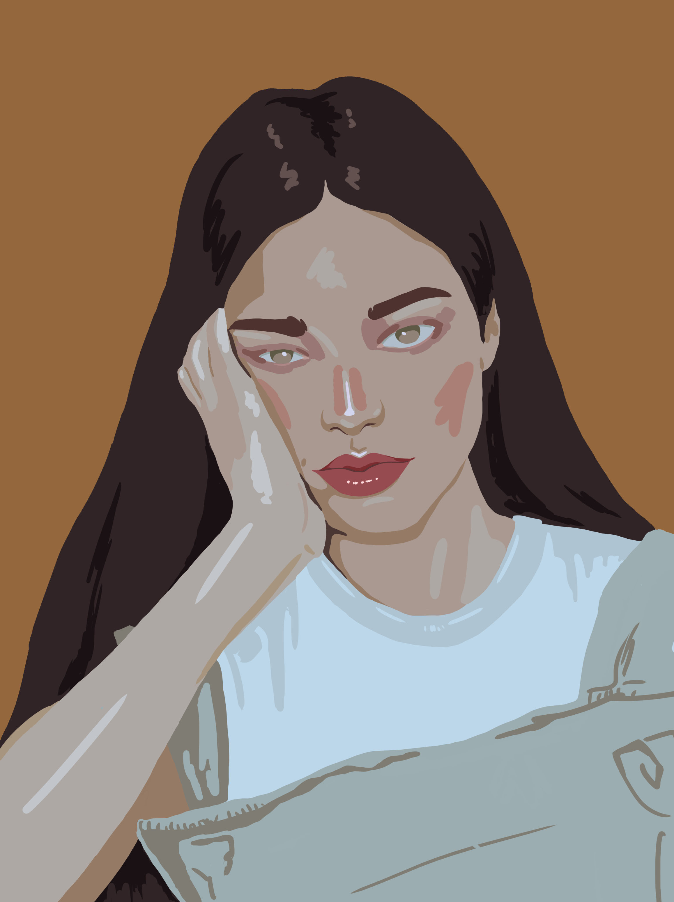 DIGITAL PORTRAIT SERIES — Изображение №4 — Иллюстрация, Графика на Dprofile