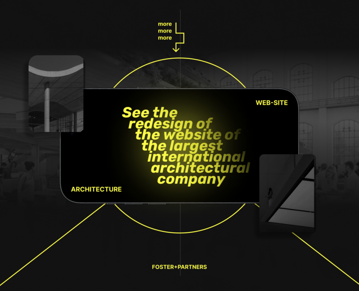 Foster+Partners redesign — Интерфейсы на Dprofile
