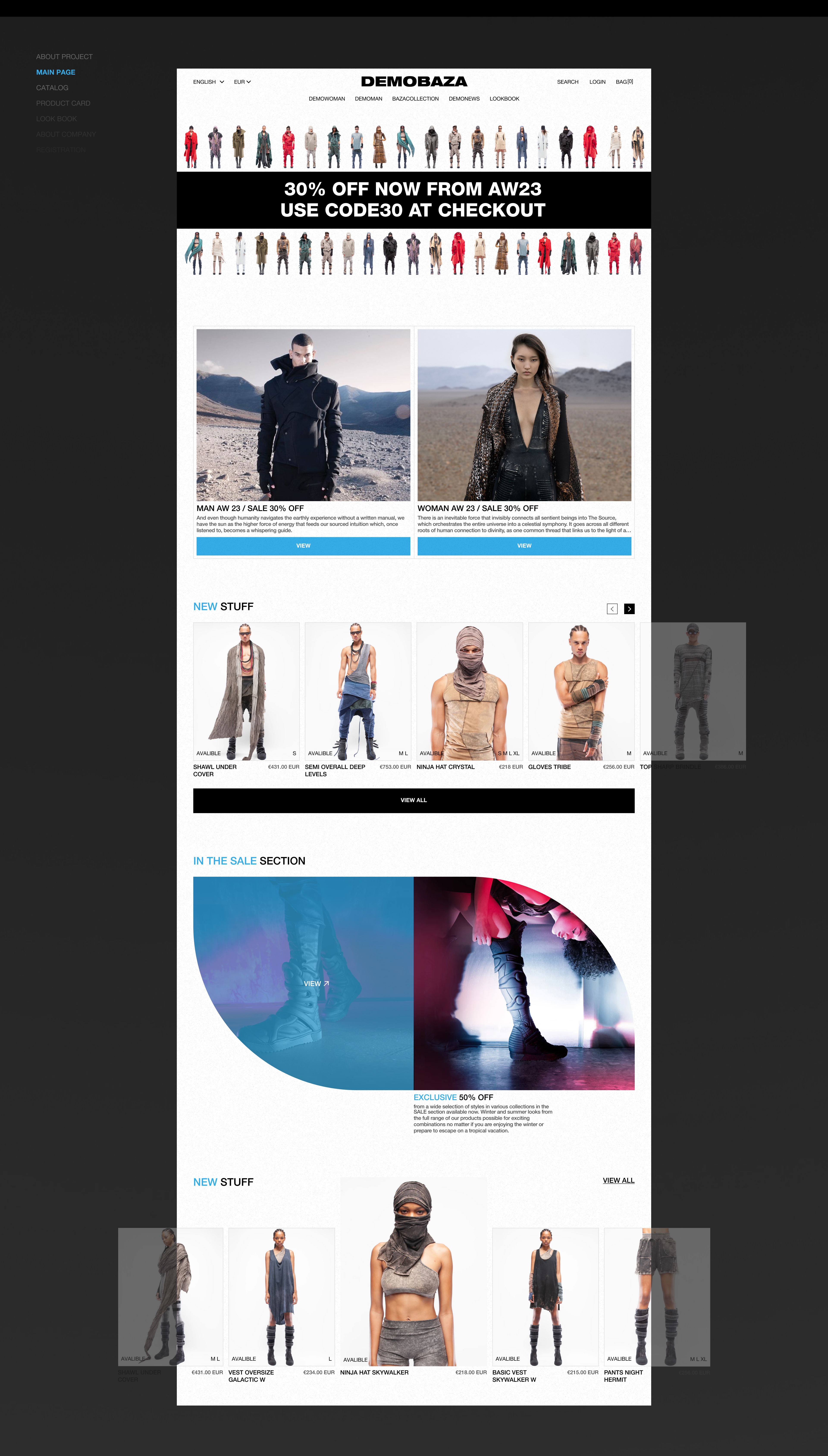 DEMOBAZA Redesign — Изображение №3 — Интерфейсы на Dprofile
