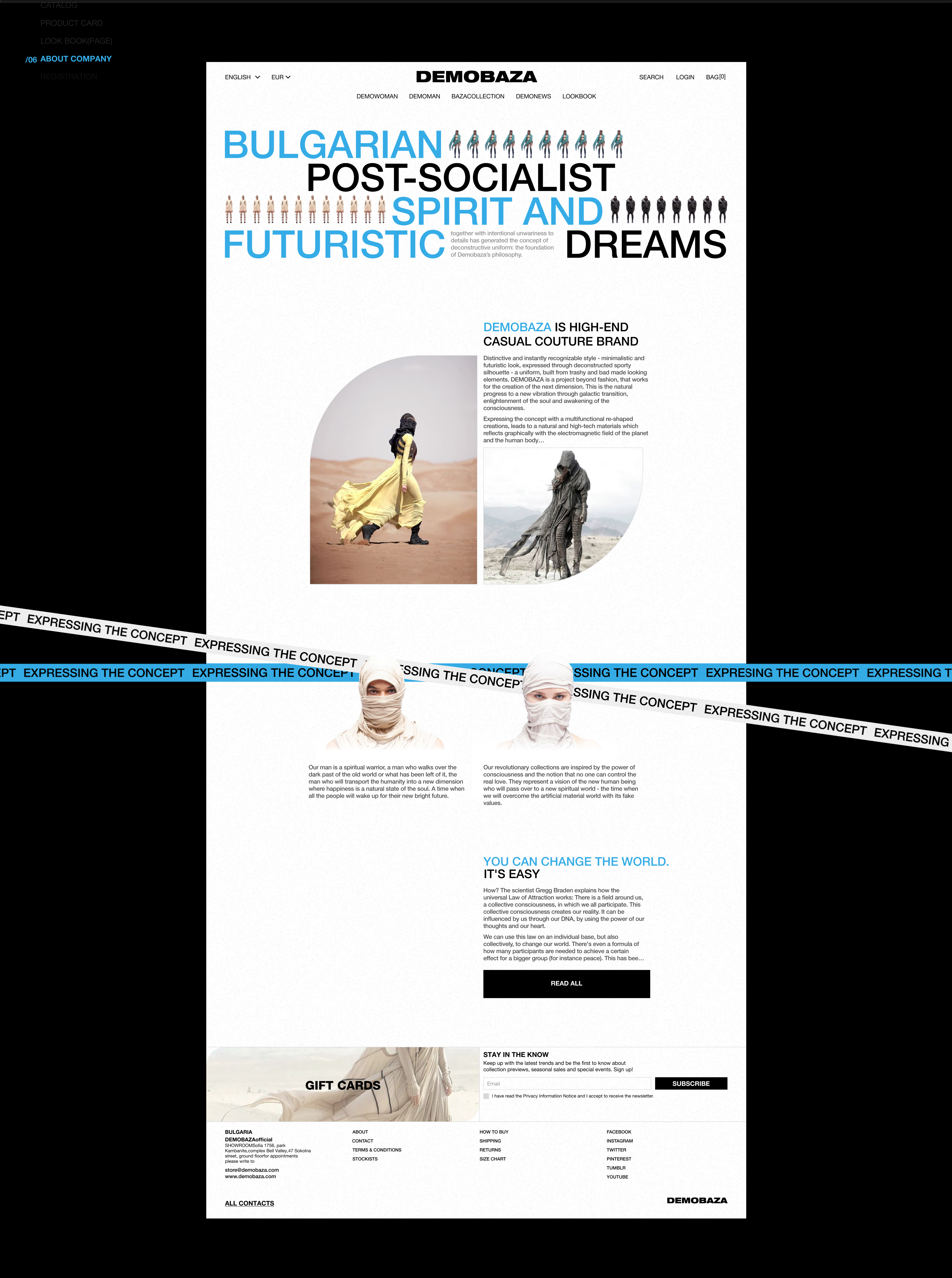 DEMOBAZA Redesign — Изображение №11 — Интерфейсы на Dprofile
