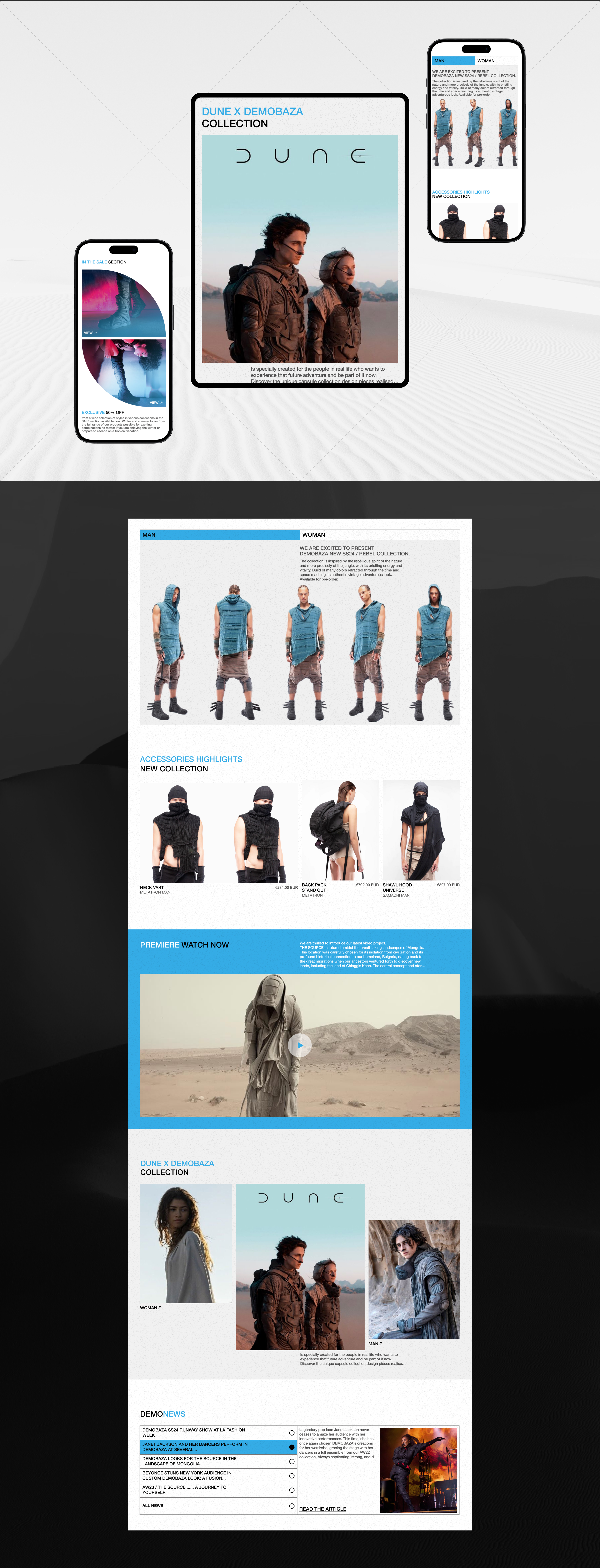 DEMOBAZA Redesign — Изображение №4 — Интерфейсы на Dprofile