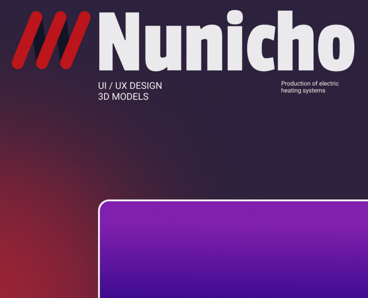 NUNICHO web & brending на Dprofile