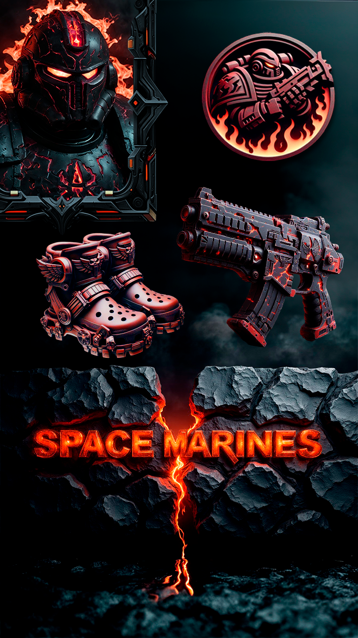 Space_Marines — Изображение №1 — Брендинг, Иллюстрация на Dprofile