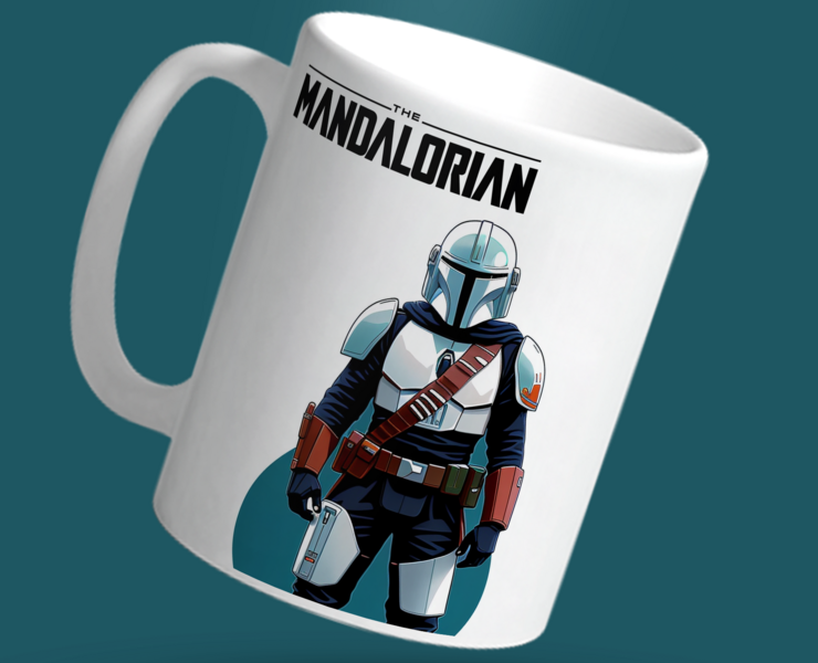 Mandalorian cup — Иллюстрация, Графика на Dprofile