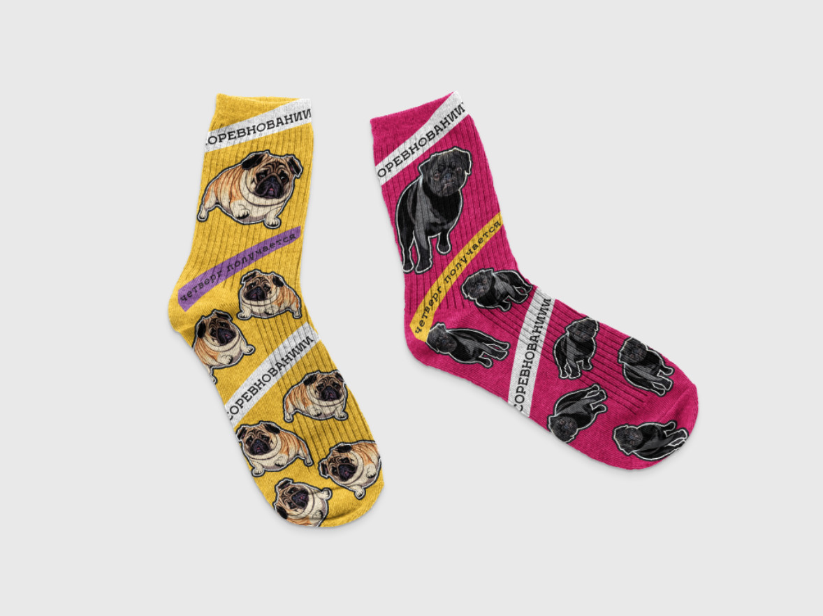 Носки для соревнований — Изображение №1 — Брендинг, Графика на Dprofile