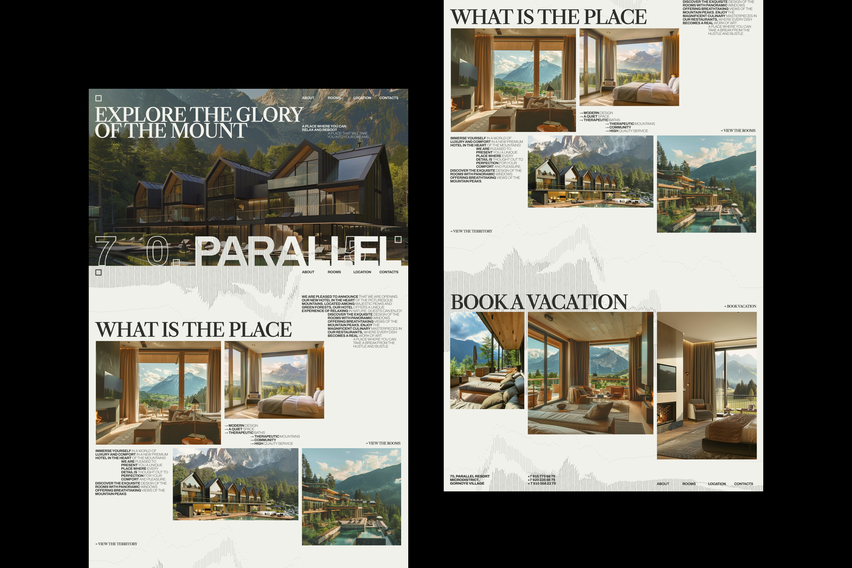 PARALLEL 70.5' — Изображение №11 — Брендинг, Графика на Dprofile