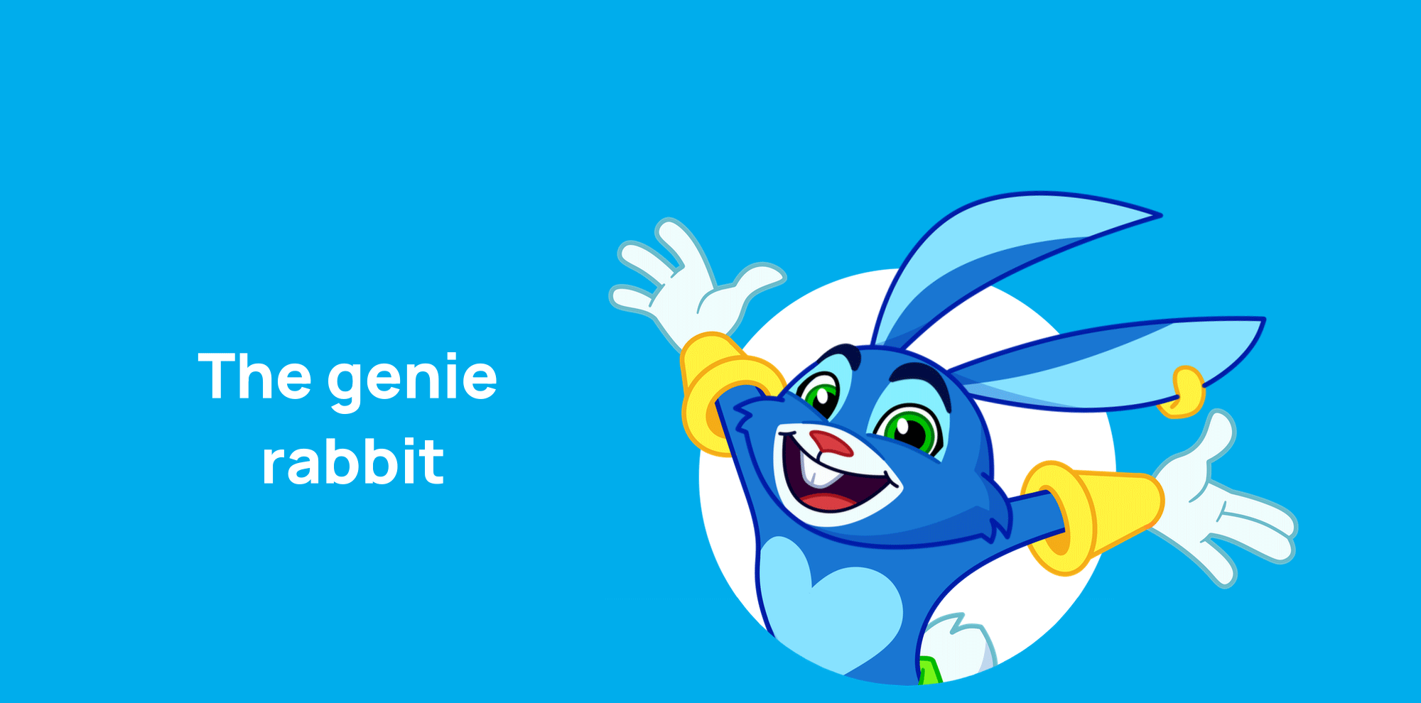 Кролик Джинн - бренд персонаж для платформы объявлений — Изображение №1 — Брендинг, Иллюстрация на Dprofile