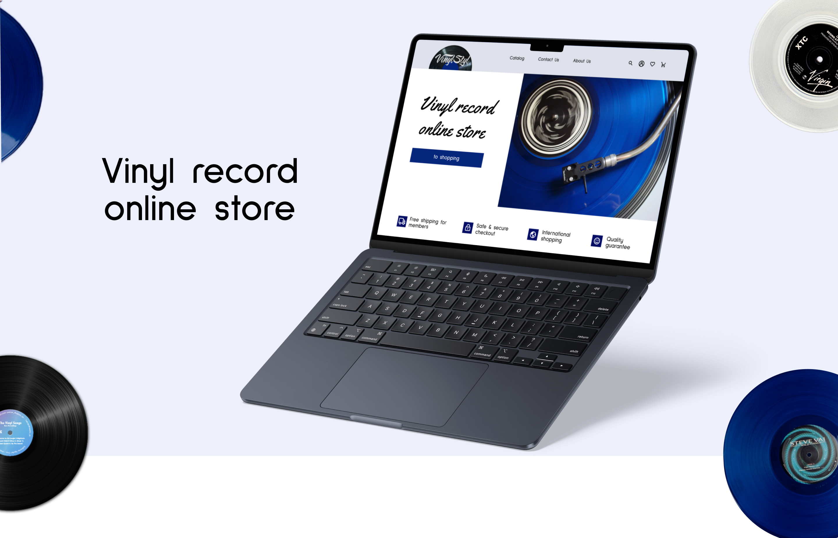 Concept online vinyl record store — Изображение №1 — Интерфейсы на Dprofile