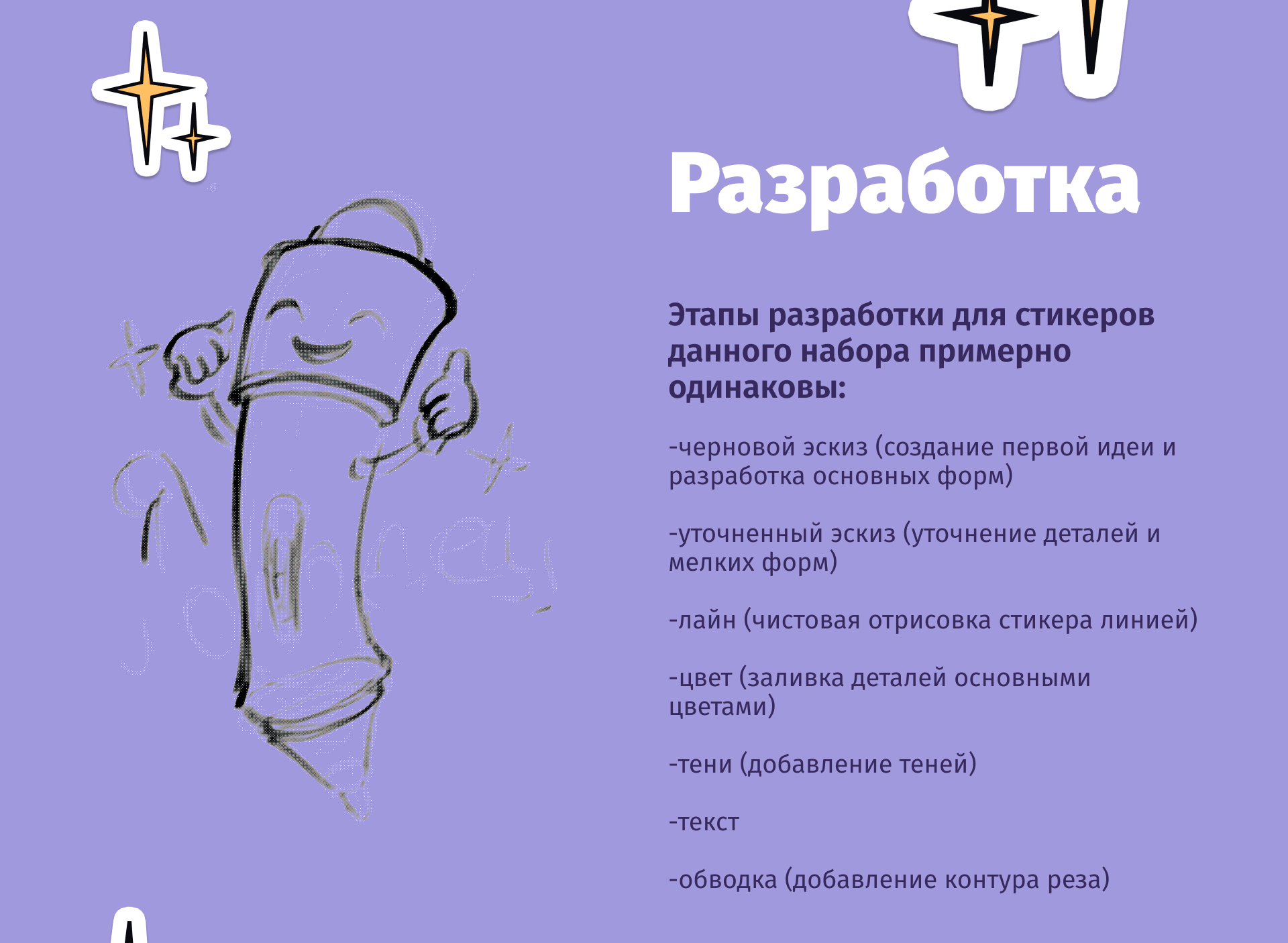 Набор стикеров стикерпак "СТИ-ЛУС" — Изображение №4 — Иллюстрация, Графика на Dprofile