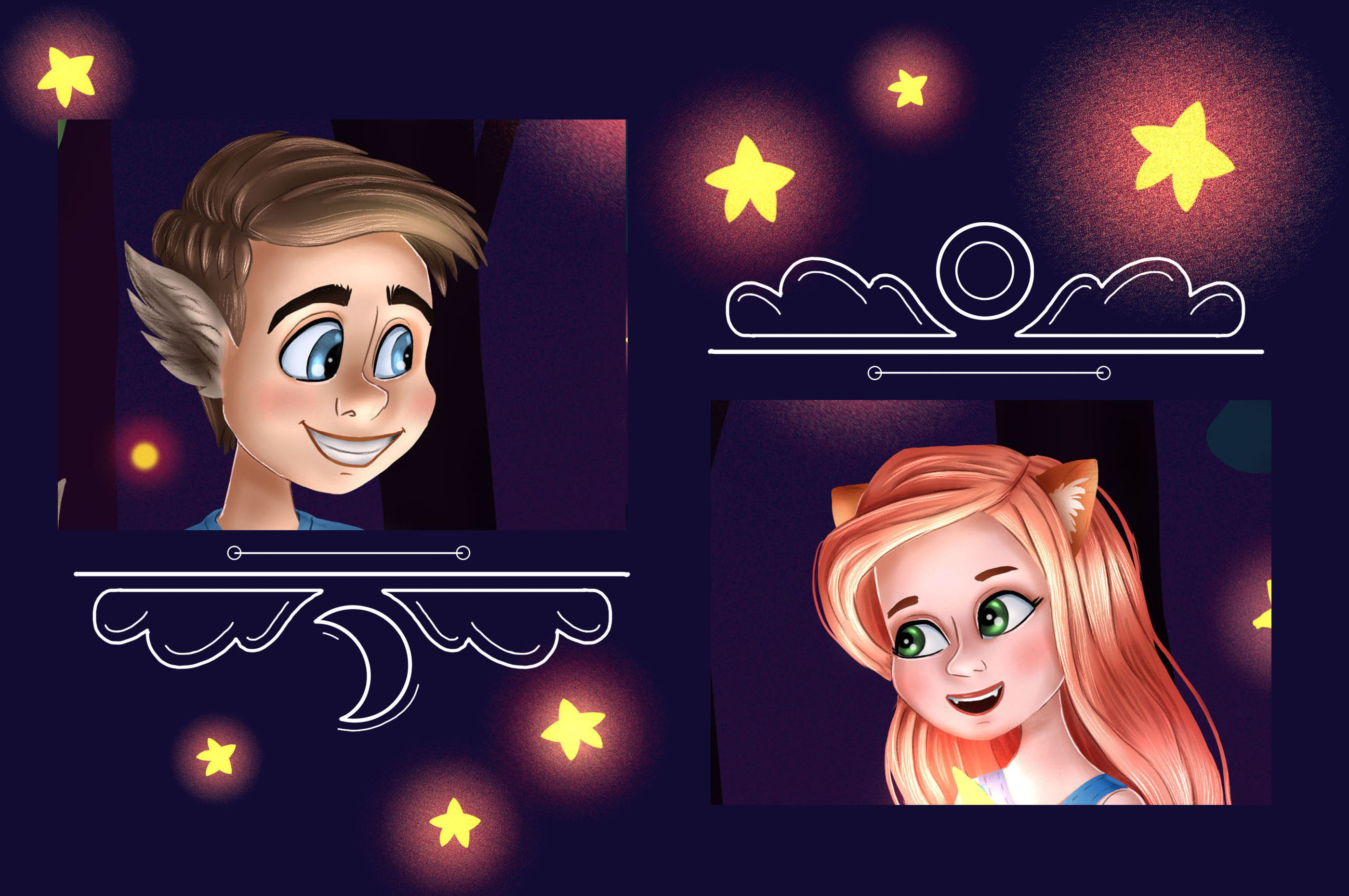 In the magic forest — Изображение №13 — Иллюстрация на Dprofile