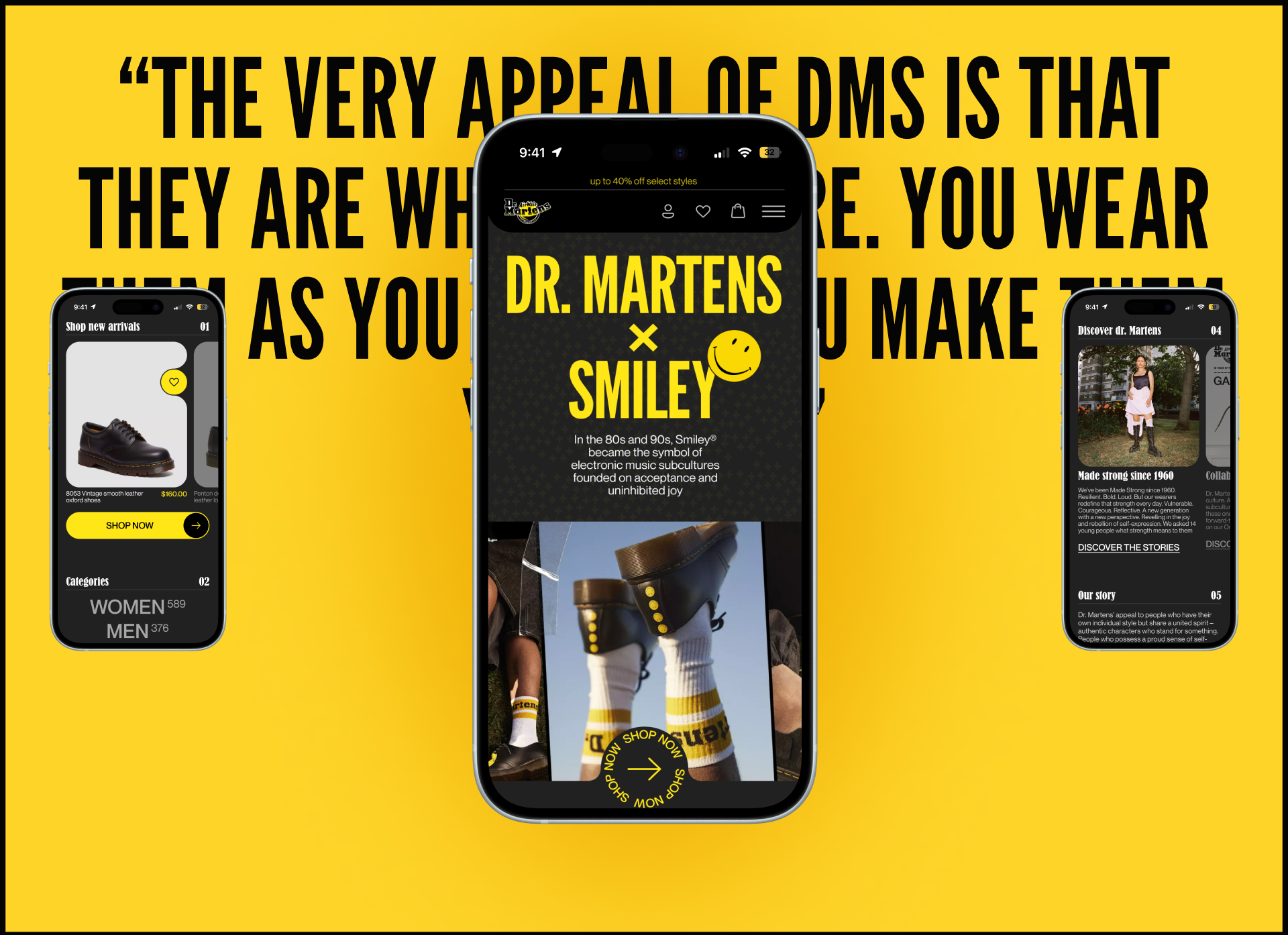 Dr. Martens | e-commerce — Изображение №5 — Интерфейсы на Dprofile