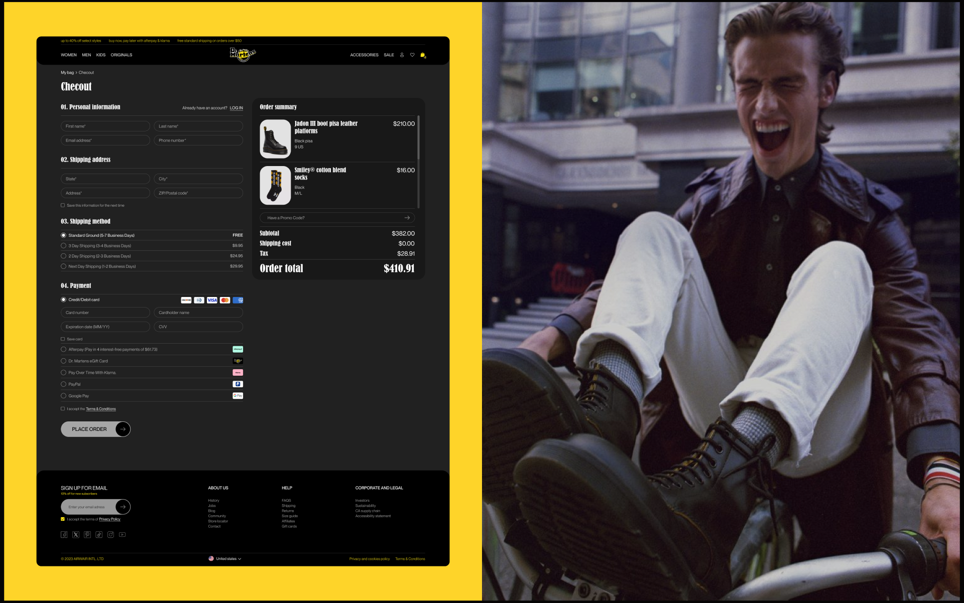 Dr. Martens | e-commerce — Изображение №13 — Интерфейсы на Dprofile