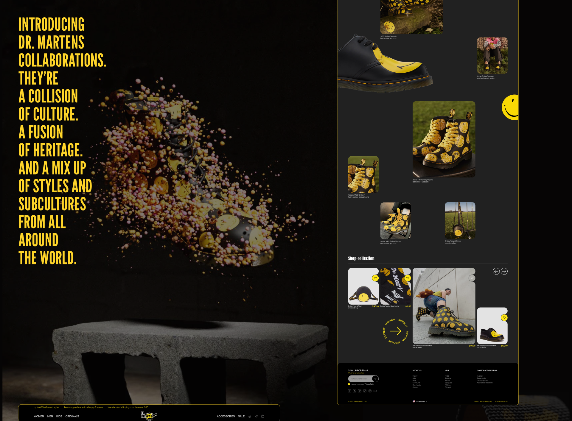 Dr. Martens | e-commerce — Изображение №15 — Интерфейсы на Dprofile