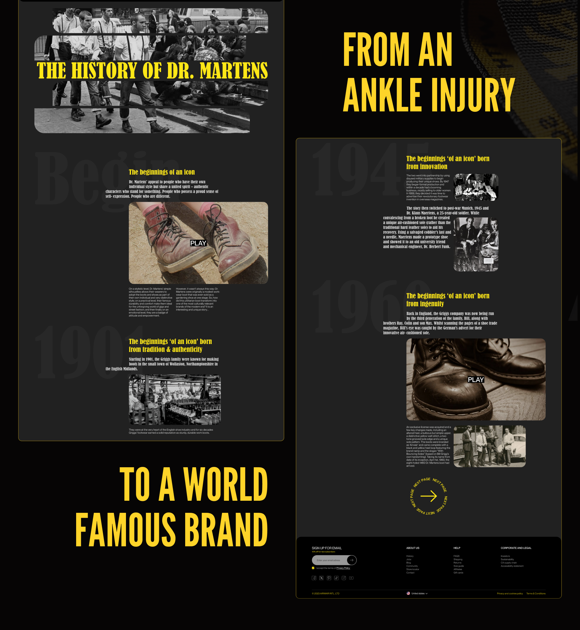Dr. Martens | e-commerce — Изображение №16 — Интерфейсы на Dprofile