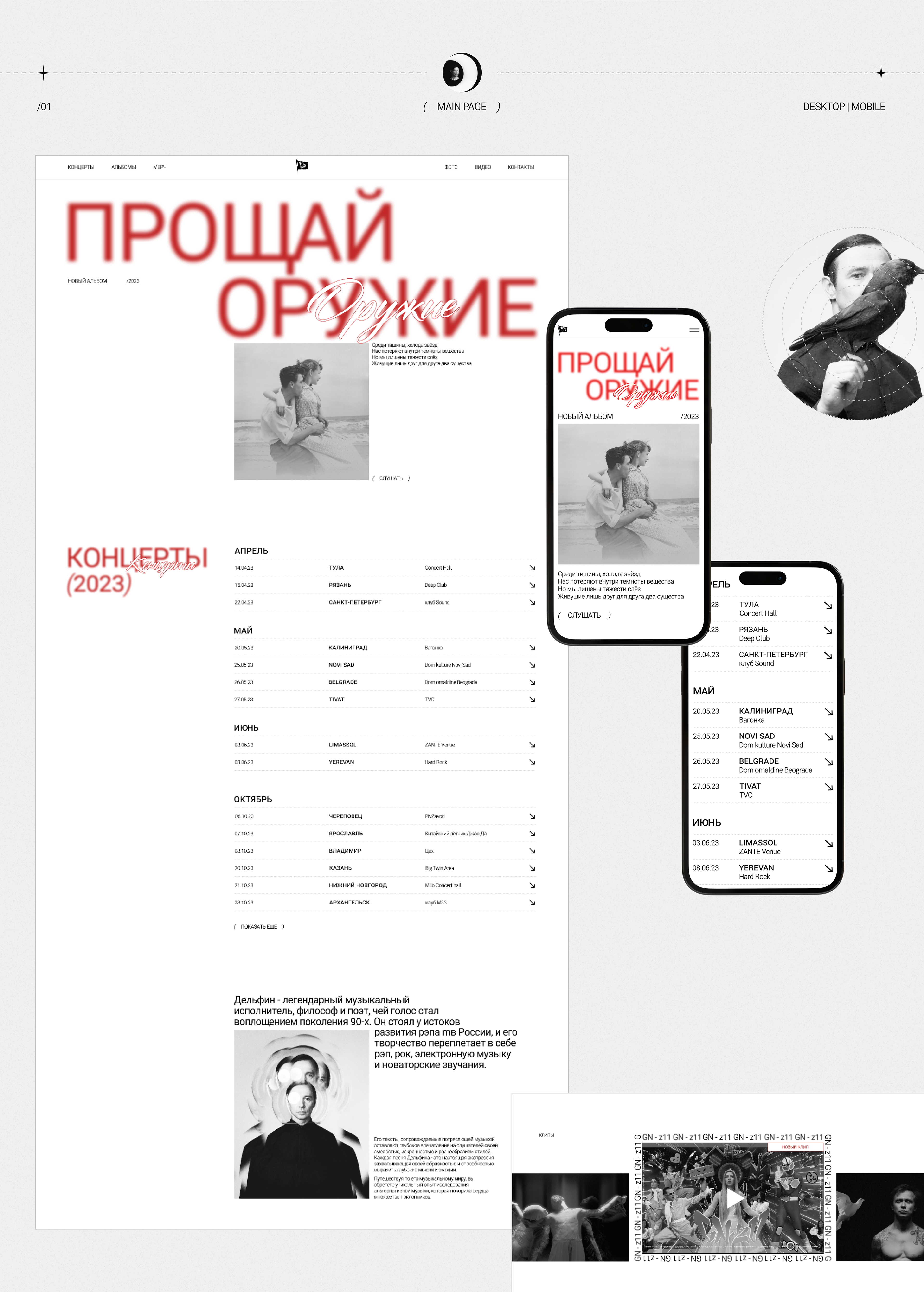 Дельфин | Редизайн сайта — Изображение №3 — Интерфейсы, Графика на Dprofile