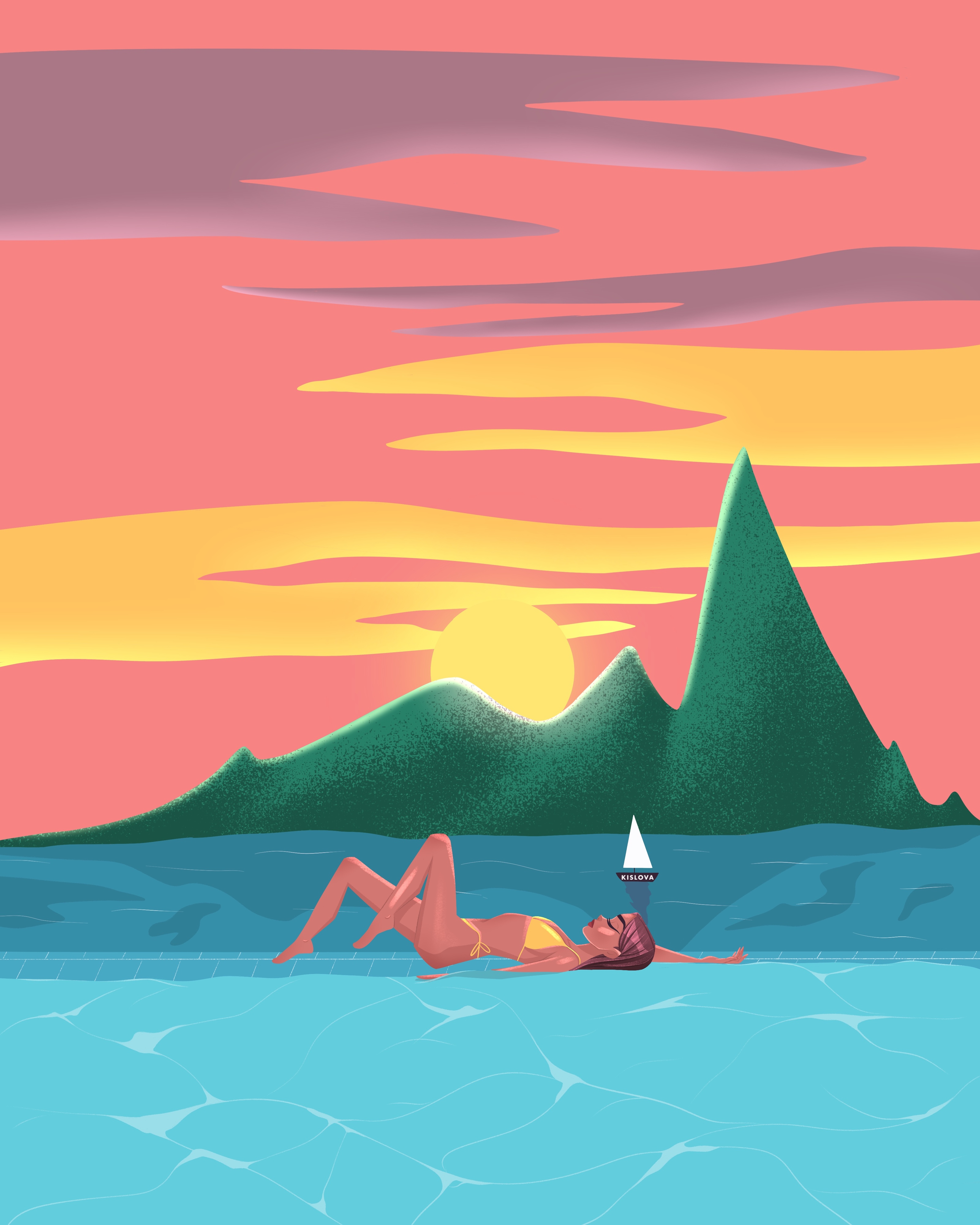 Summer drink | Дизайн упаковки — Изображение №11 — Брендинг, Иллюстрация на Dprofile