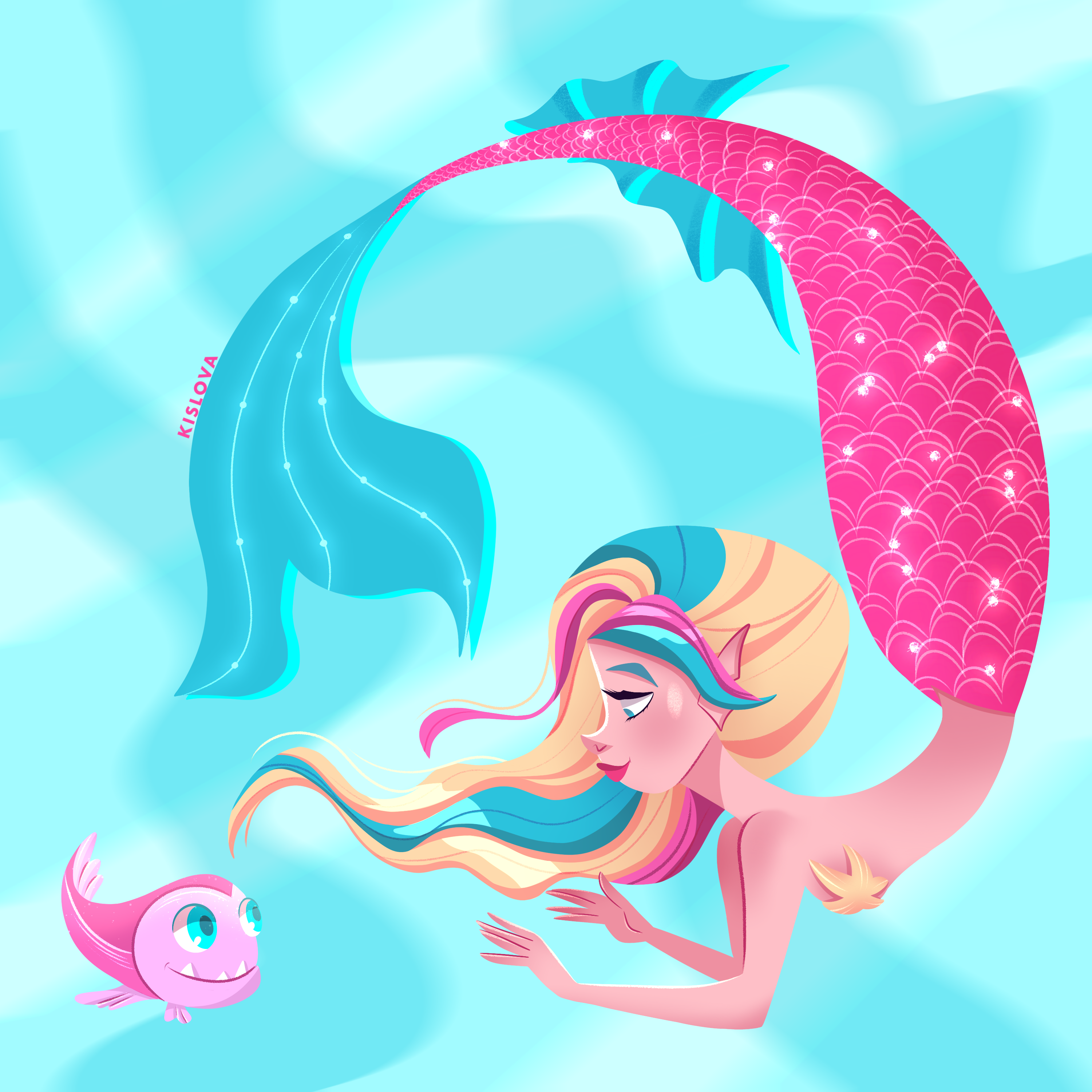 Русалки | Mermay 2024 — Изображение №25 — Иллюстрация на Dprofile