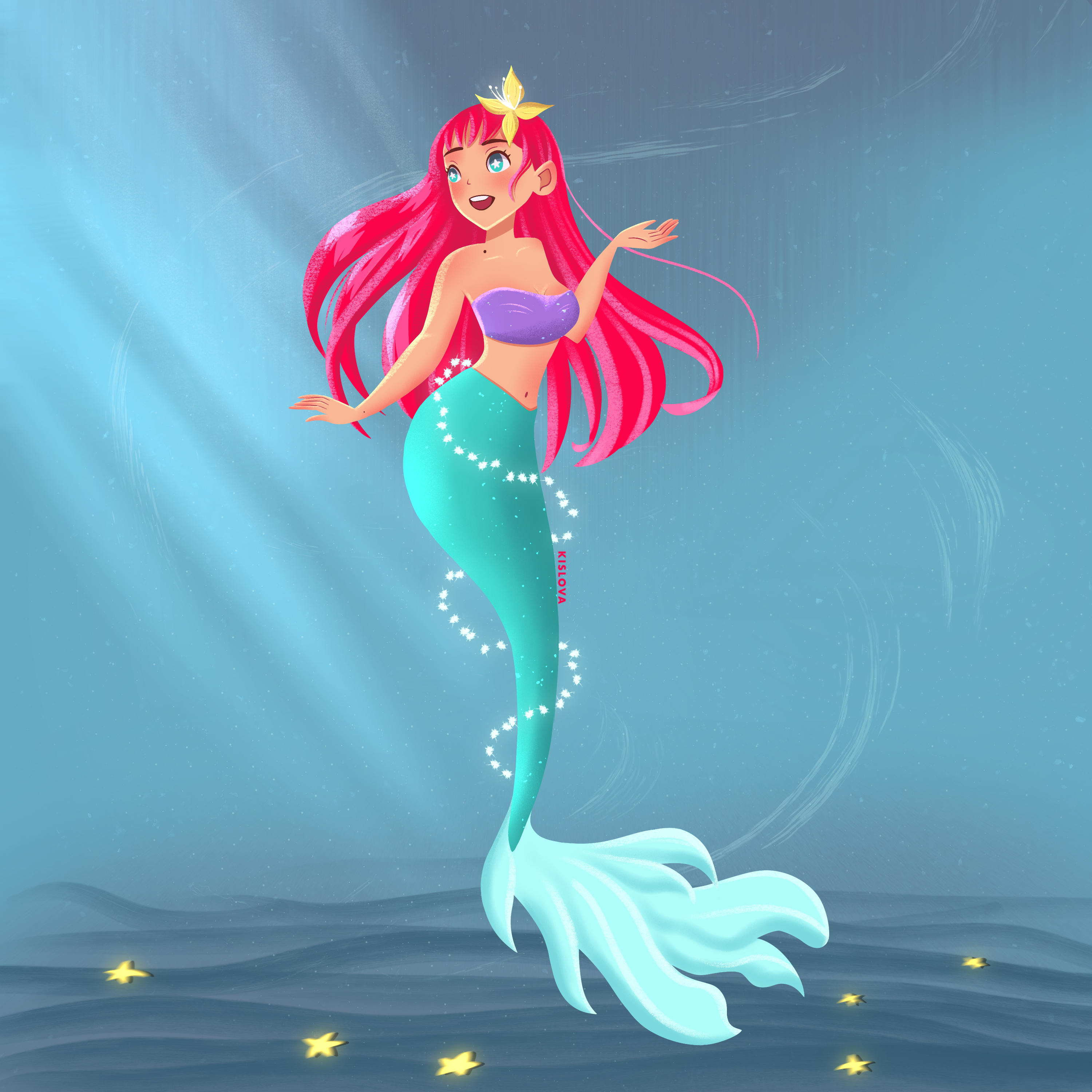 Русалки | Mermay 2024 — Изображение №20 — Иллюстрация на Dprofile