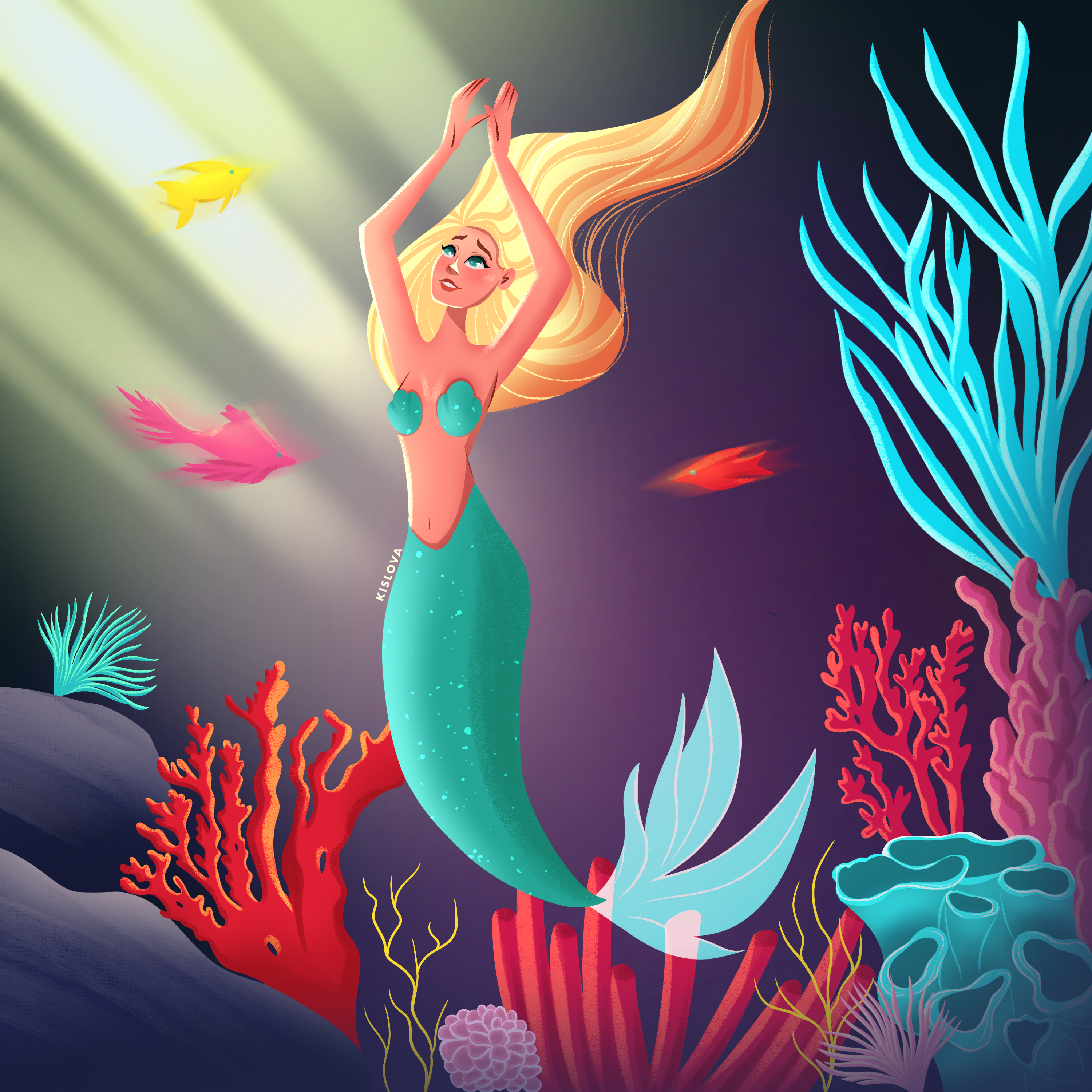 Русалки | Mermay 2024 — Изображение №17 — Иллюстрация на Dprofile