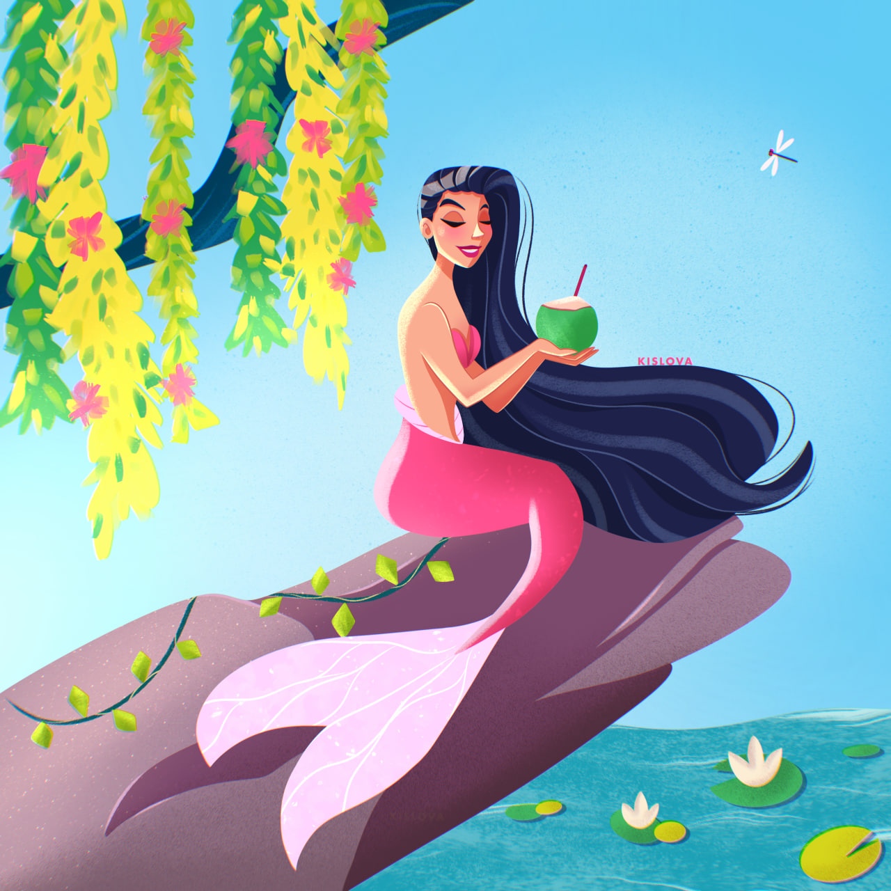 Русалки | Mermay 2024 — Изображение №15 — Иллюстрация на Dprofile