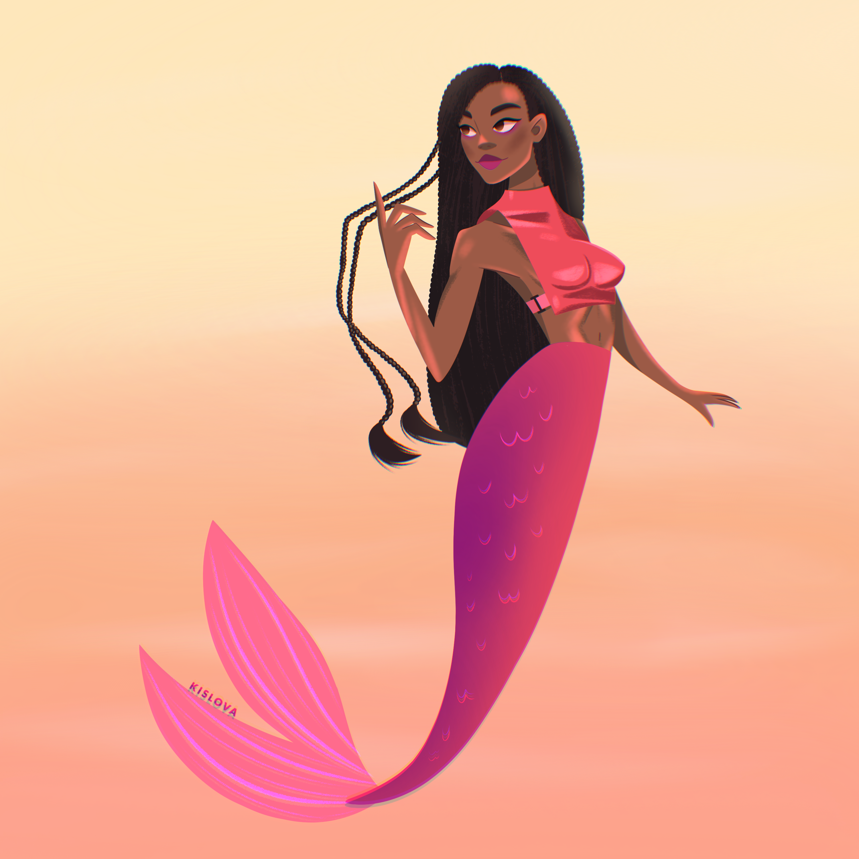 Русалки | Mermay 2024 — Изображение №23 — Иллюстрация на Dprofile