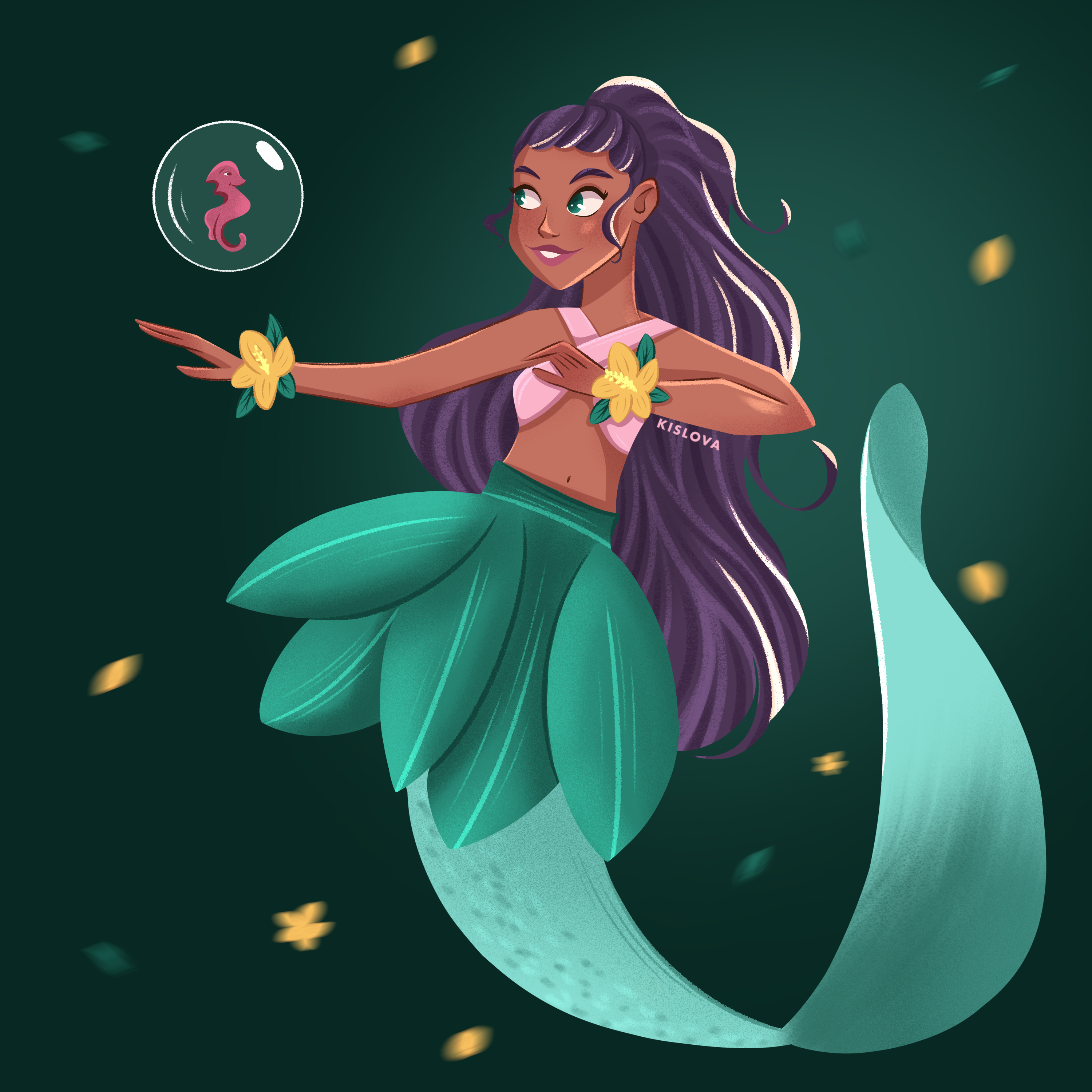 Русалки | Mermay 2024 — Изображение №2 — Иллюстрация на Dprofile