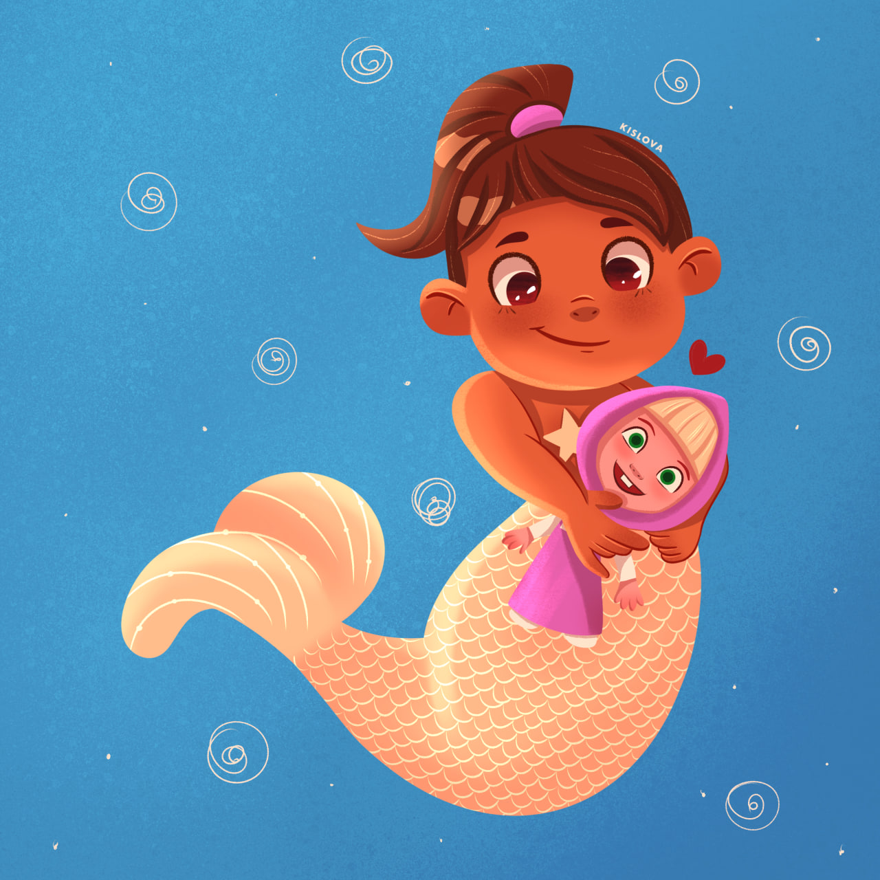 Русалки | Mermay 2024 — Изображение №5 — Иллюстрация на Dprofile