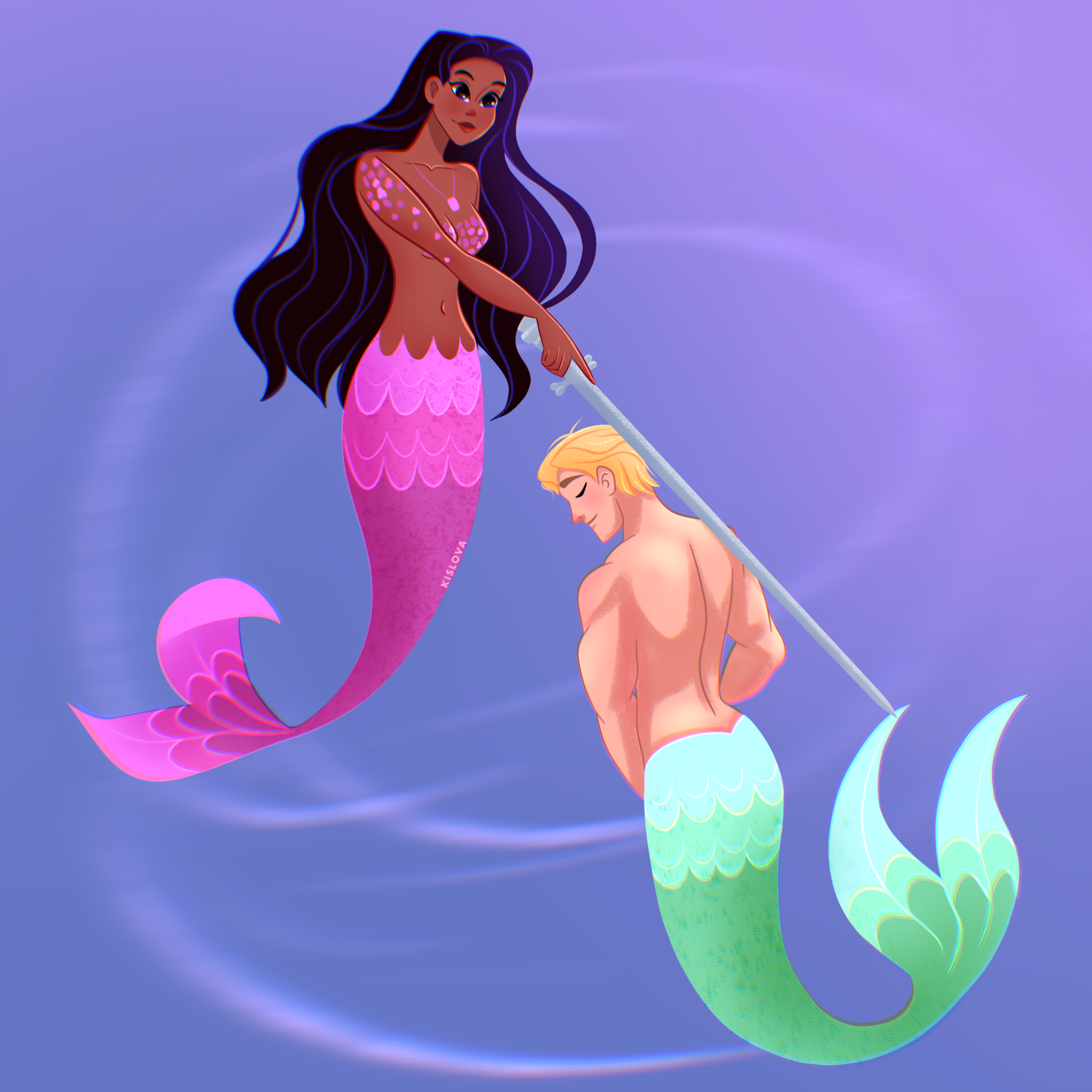 Русалки | Mermay 2024 — Изображение №30 — Иллюстрация на Dprofile