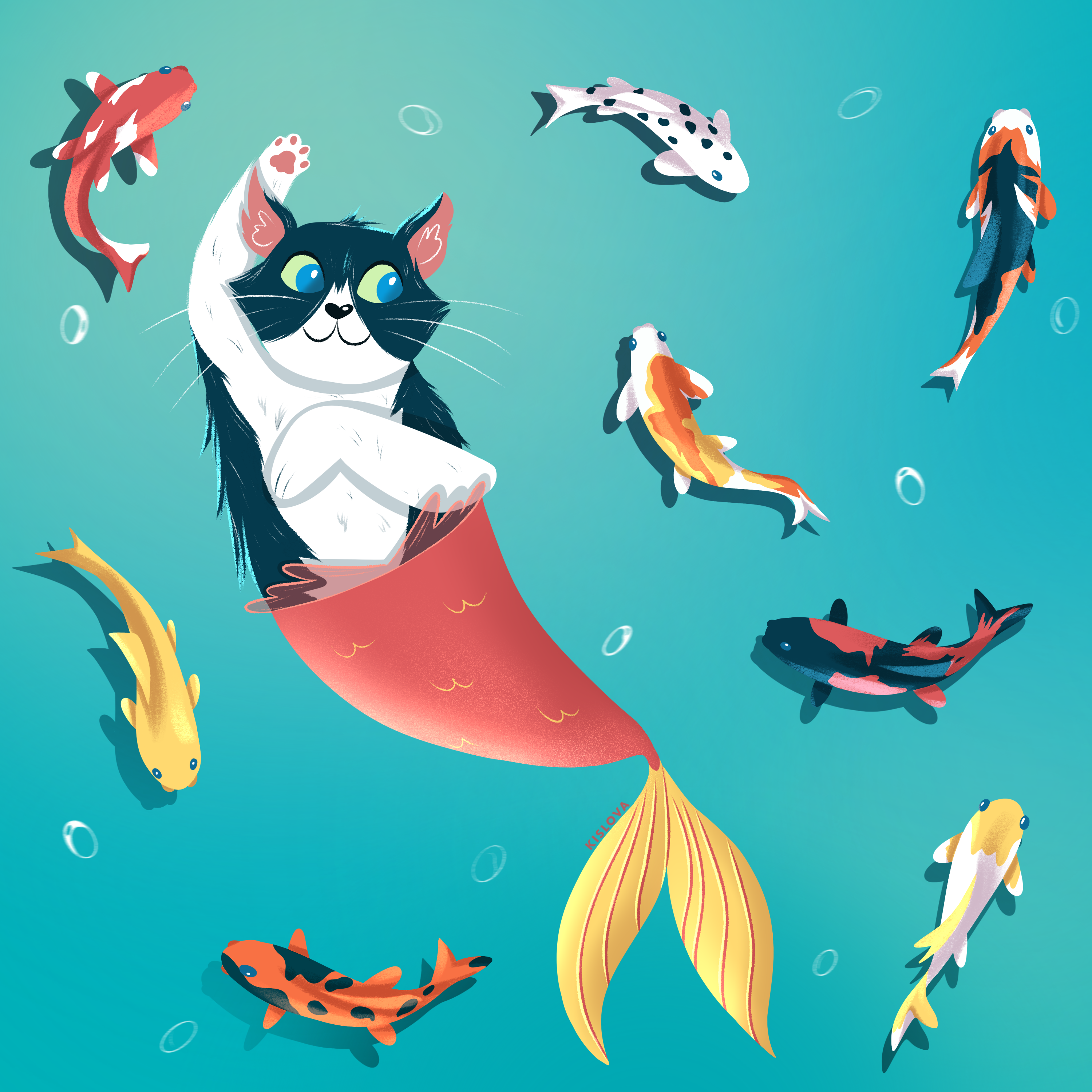 Русалки | Mermay 2024 — Изображение №3 — Иллюстрация на Dprofile