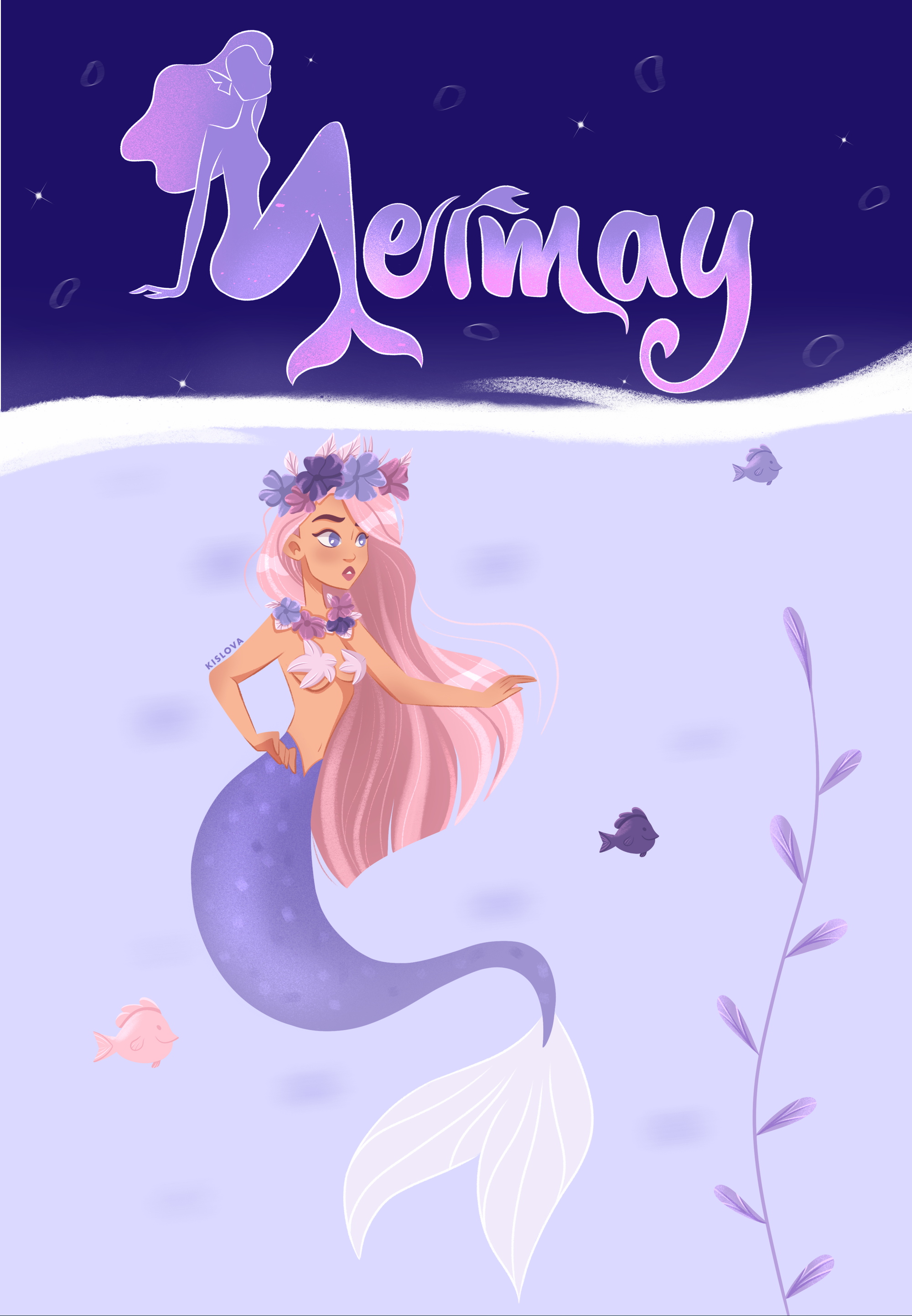 Русалки | Mermay 2024 — Изображение №1 — Иллюстрация на Dprofile