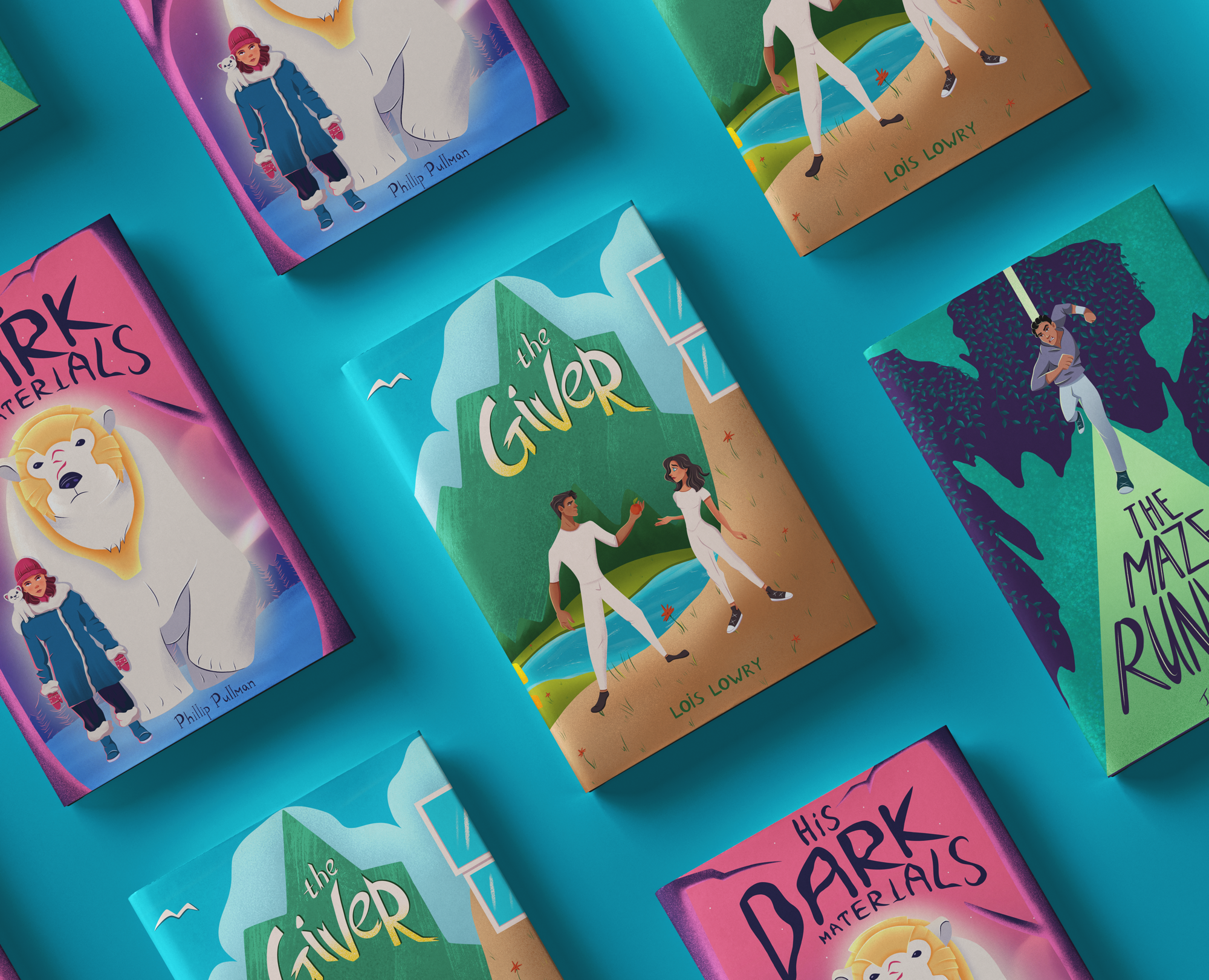 Обложки книг  | Леттеринг — Иллюстрация, Графика на Dprofile