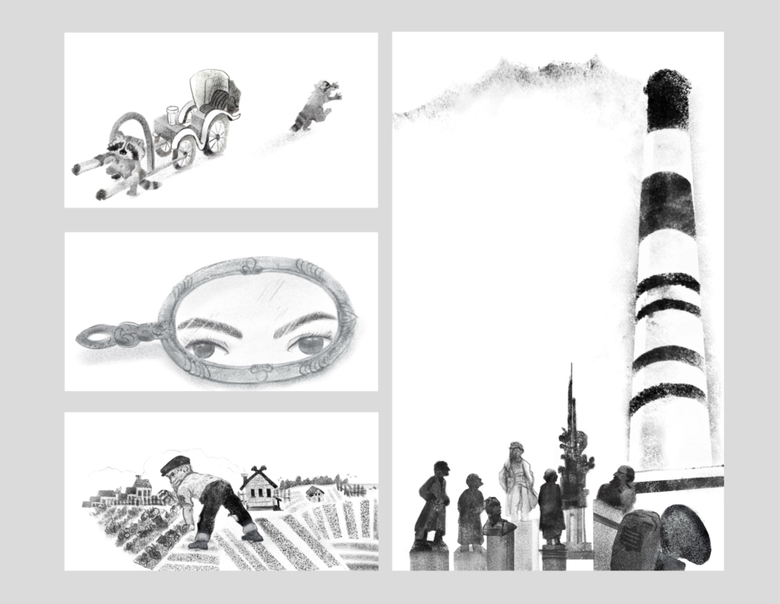 Застывший Северодвинск — Изображение №3 — Иллюстрация, Графика на Dprofile