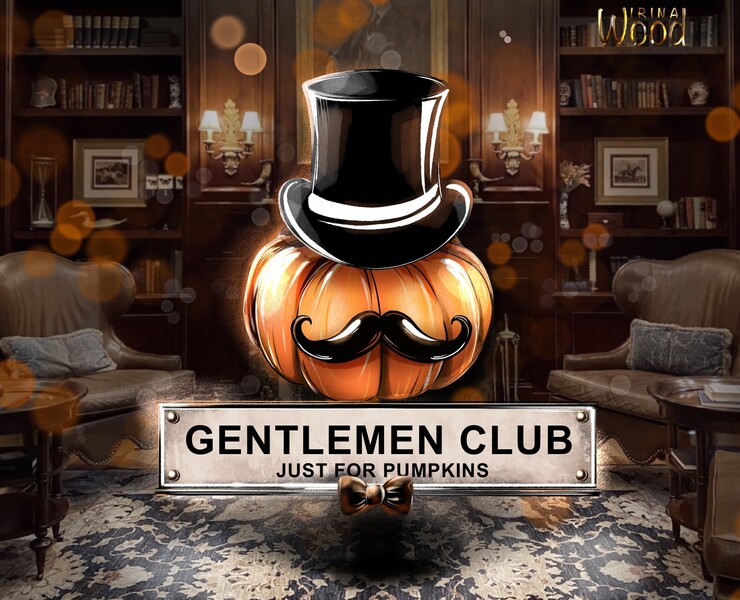 GENTLEMEN'S CLUB / just for Pumpkins — Иллюстрация на Dprofile