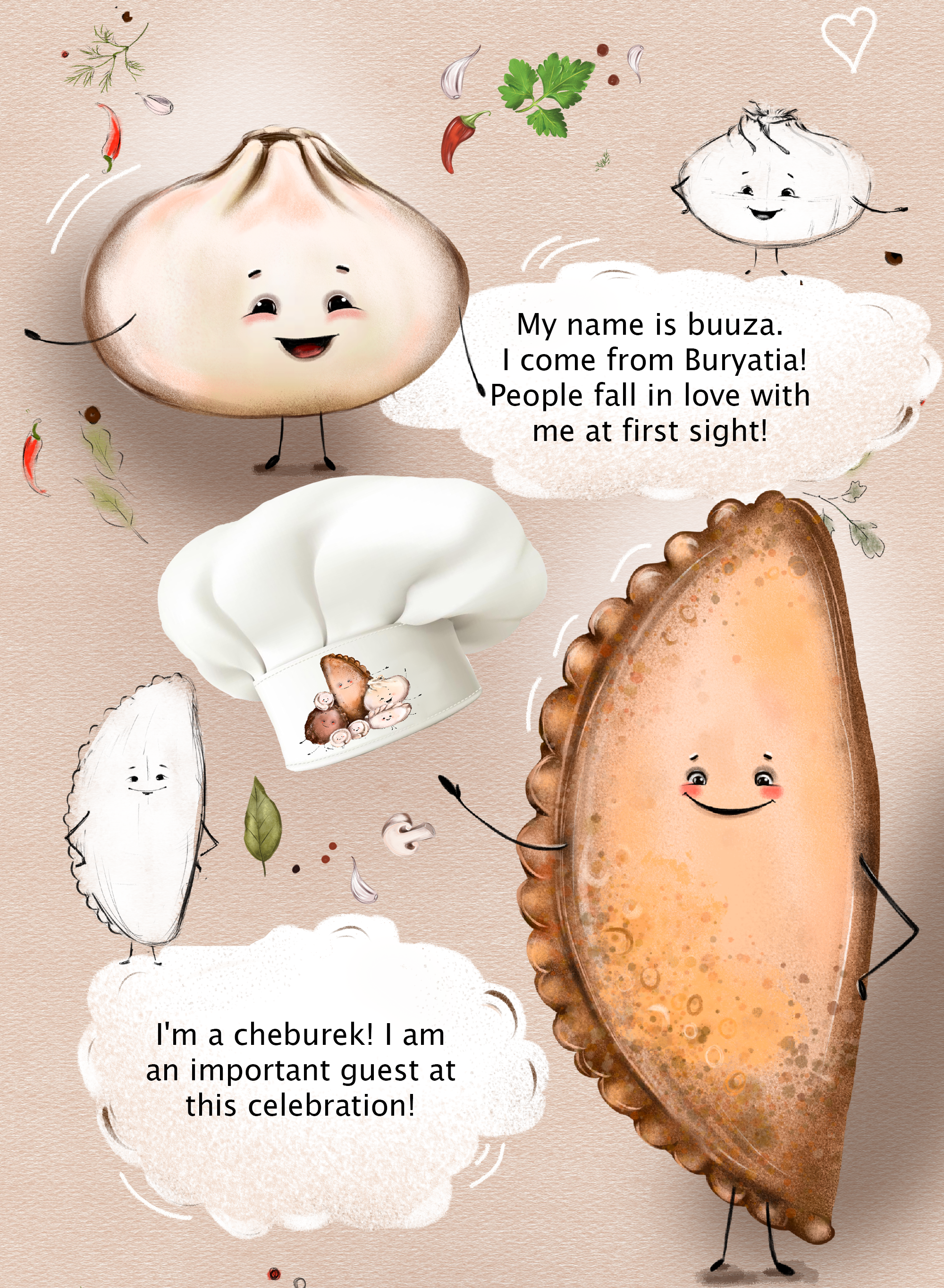 Characters for family business (semi-finished products) — Изображение №6 — Иллюстрация на Dprofile