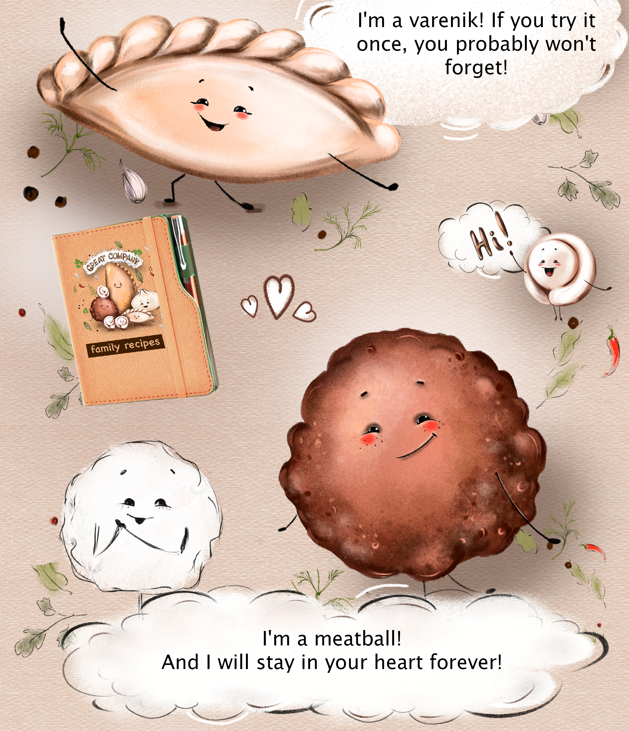 Characters for family business (semi-finished products) — Изображение №5 — Иллюстрация на Dprofile