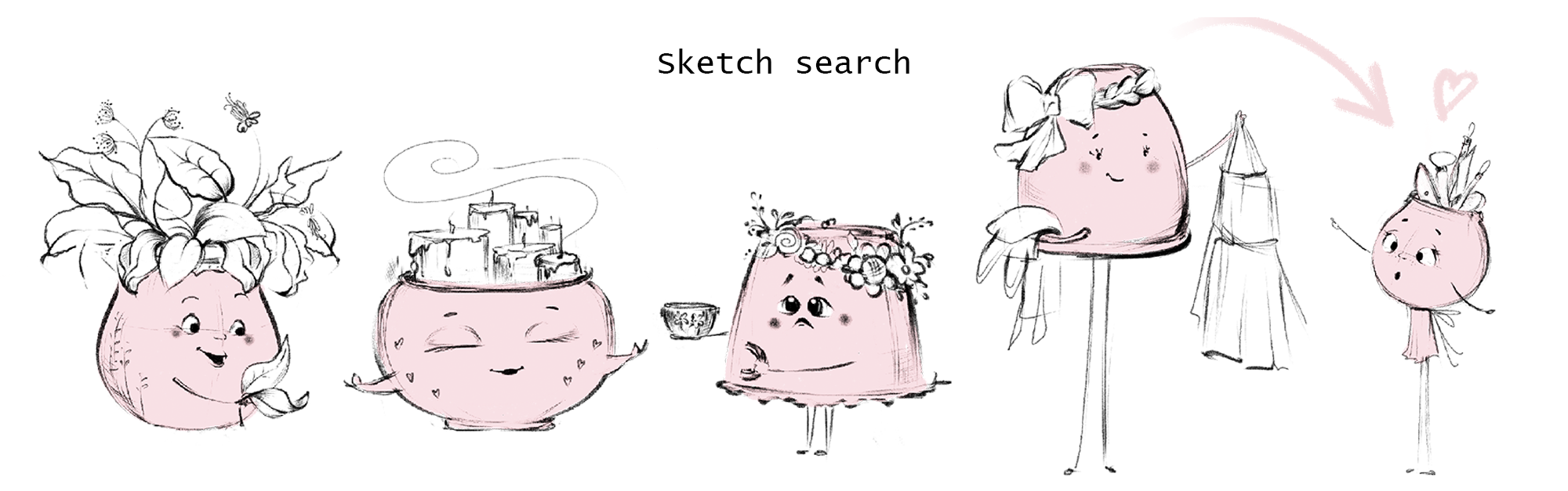 Сharacter for a pottery workshop — Изображение №2 — Иллюстрация на Dprofile