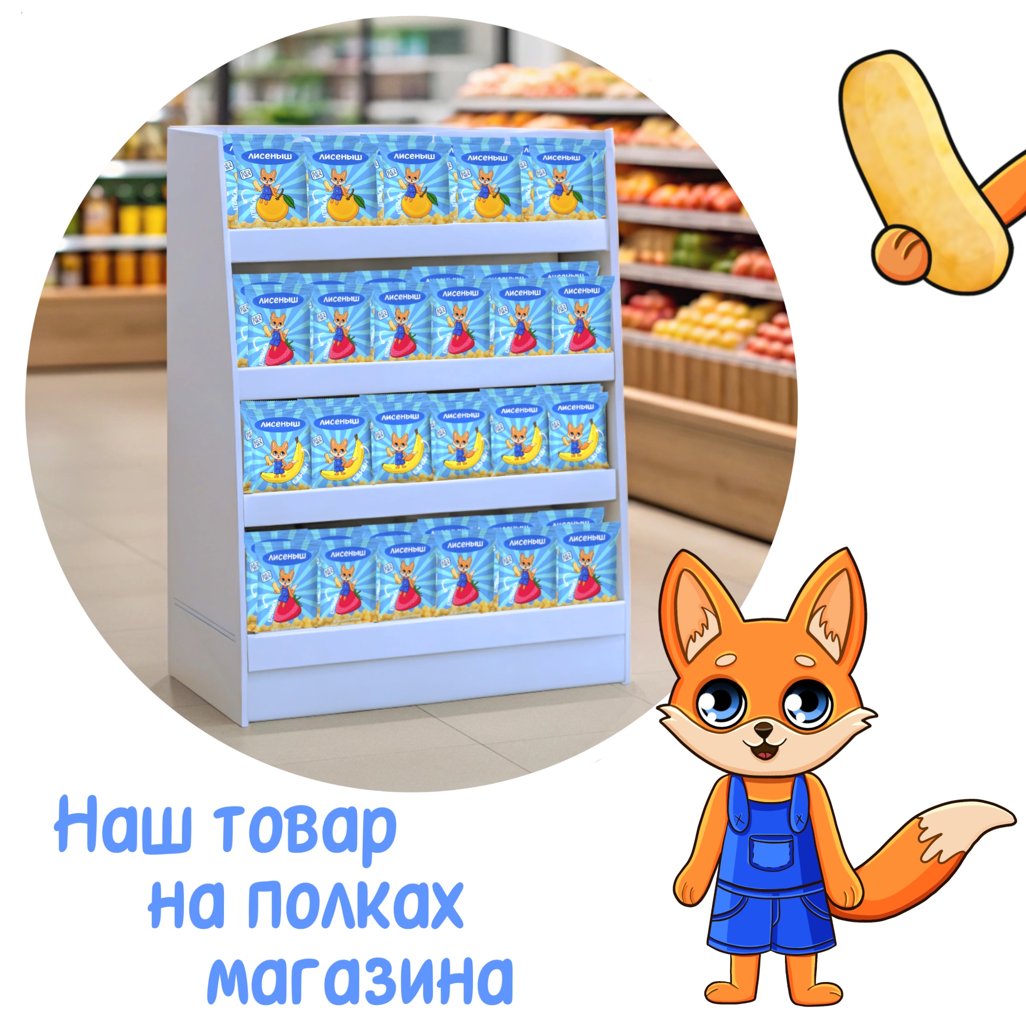 Упаковка кукурузных палочек — Изображение №7 — Брендинг, Иллюстрация на Dprofile