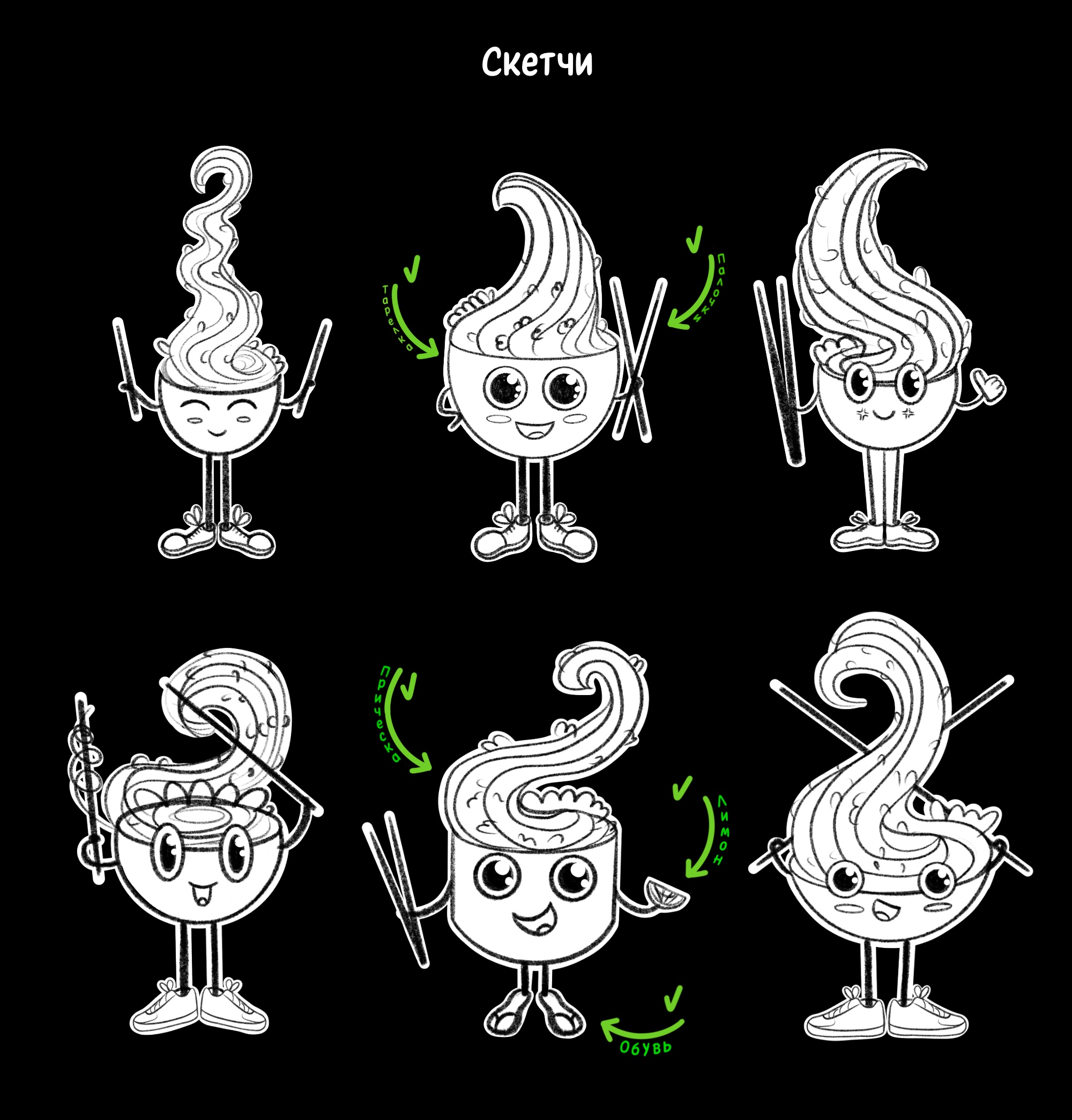 Бренд персонаж Фобо для вьетнамского кафе — Изображение №2 — Иллюстрация на Dprofile